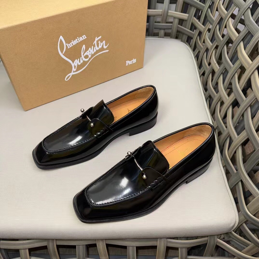 2026 CL Red Bottom Business Shoes