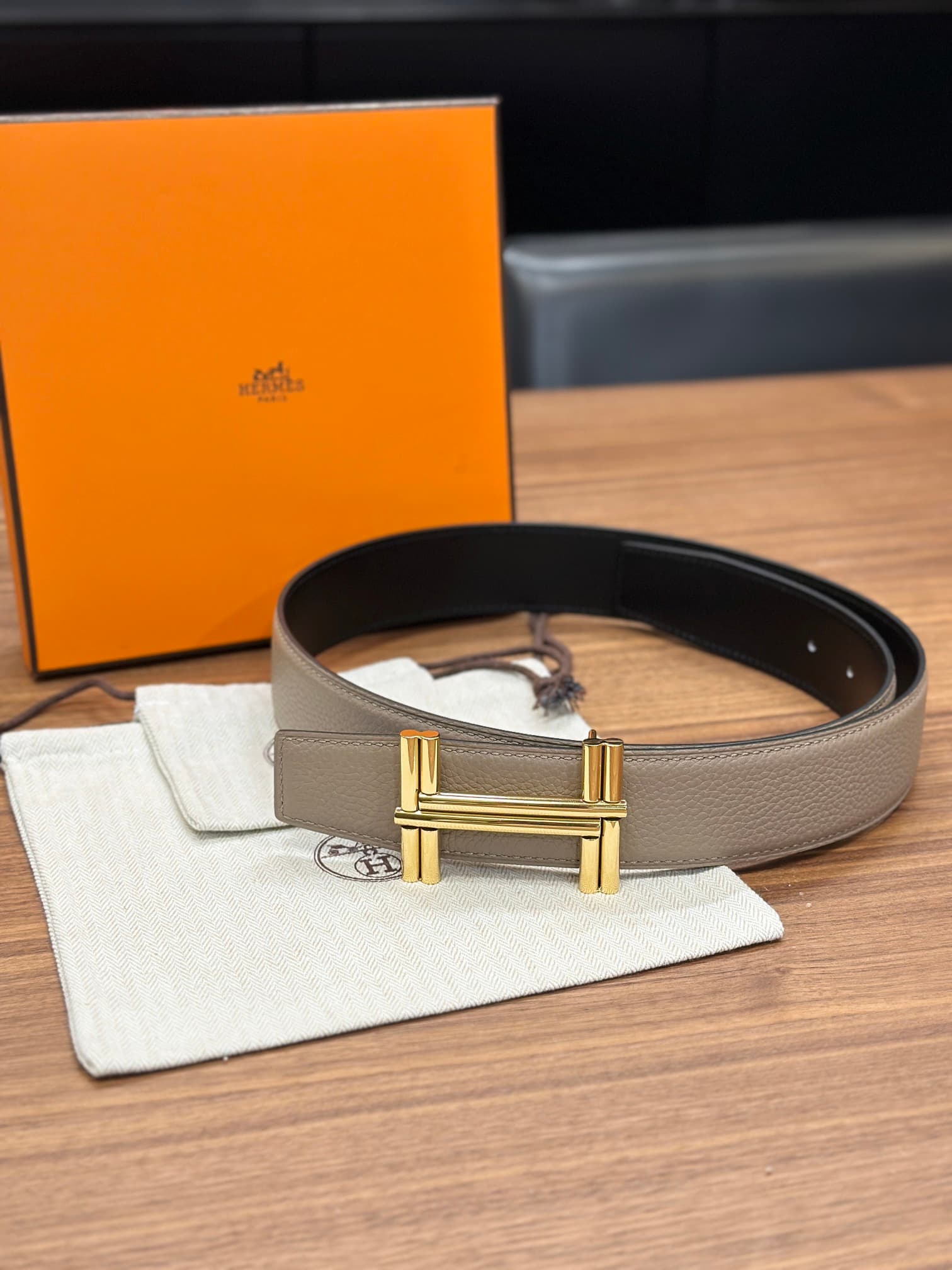 2026 Hermes 3.8cm Belt