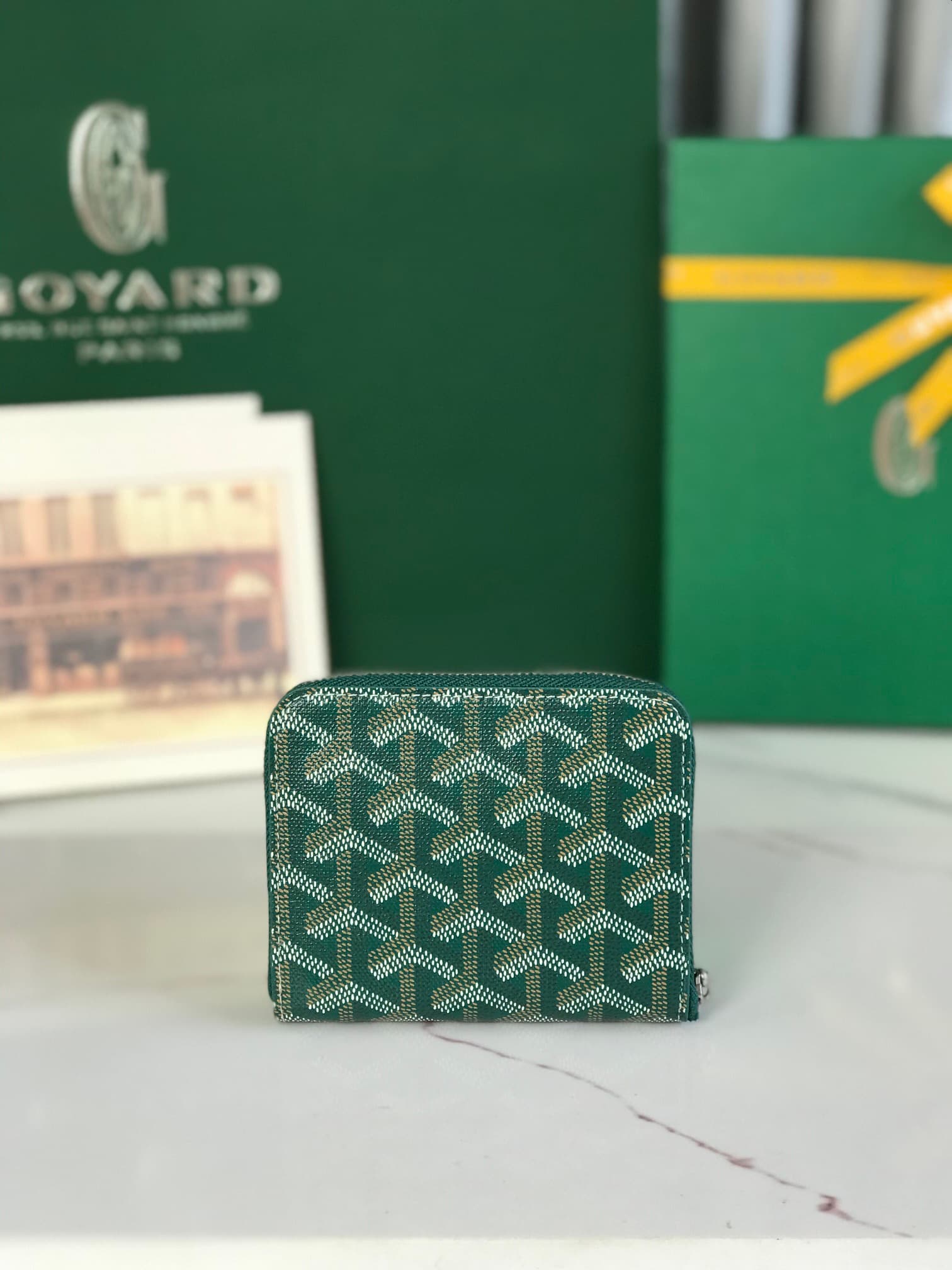 2026 Goyard Matignon PM Wallet Size:11.5*9.5 cm