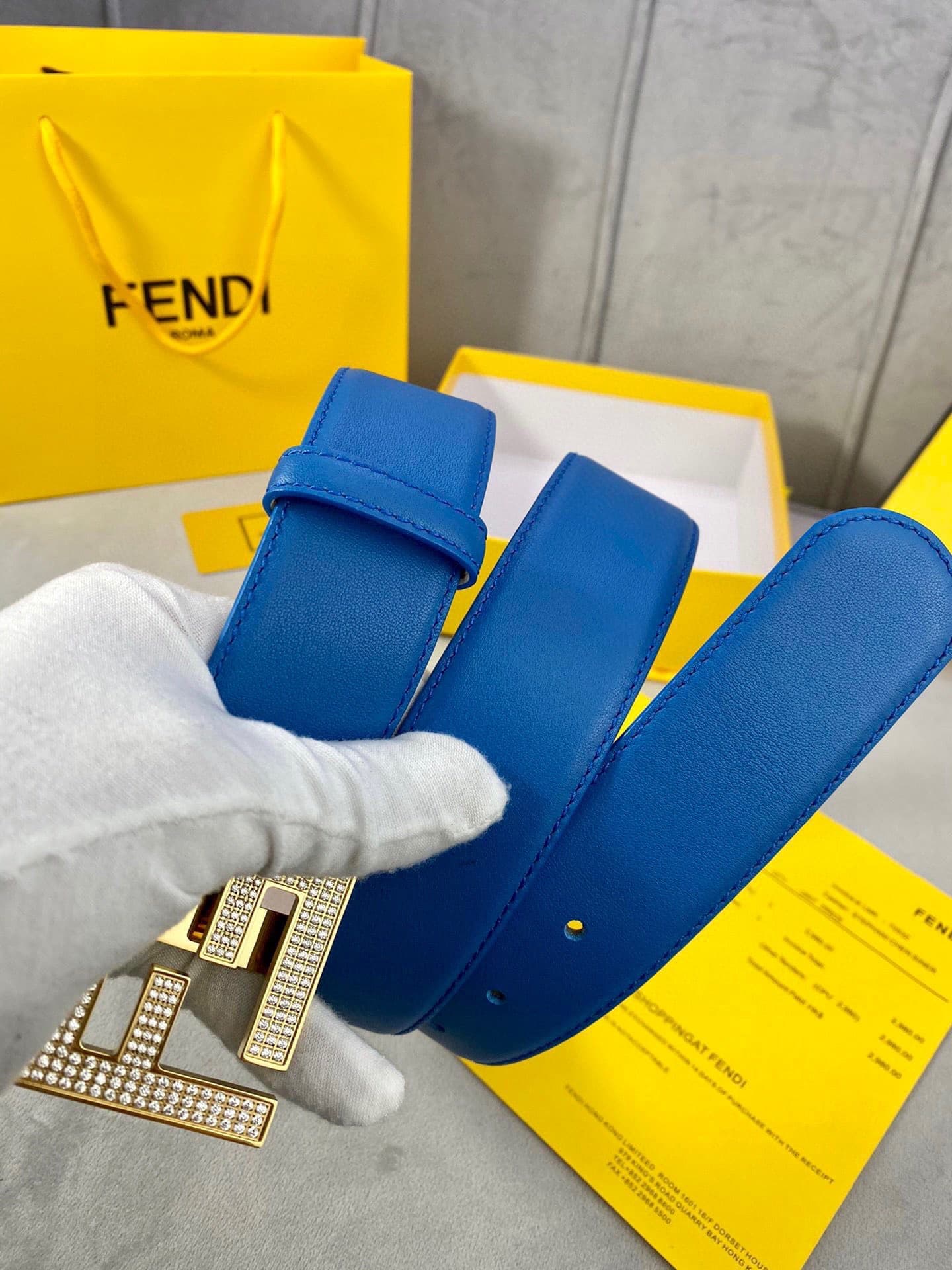 2026 Fendi 4.0cm Belt