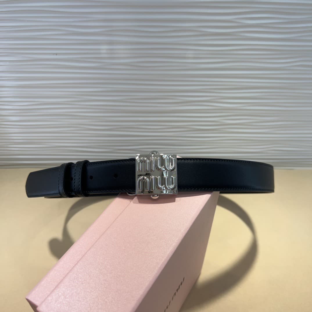 2026 Miu Miu 3.0cm Belt