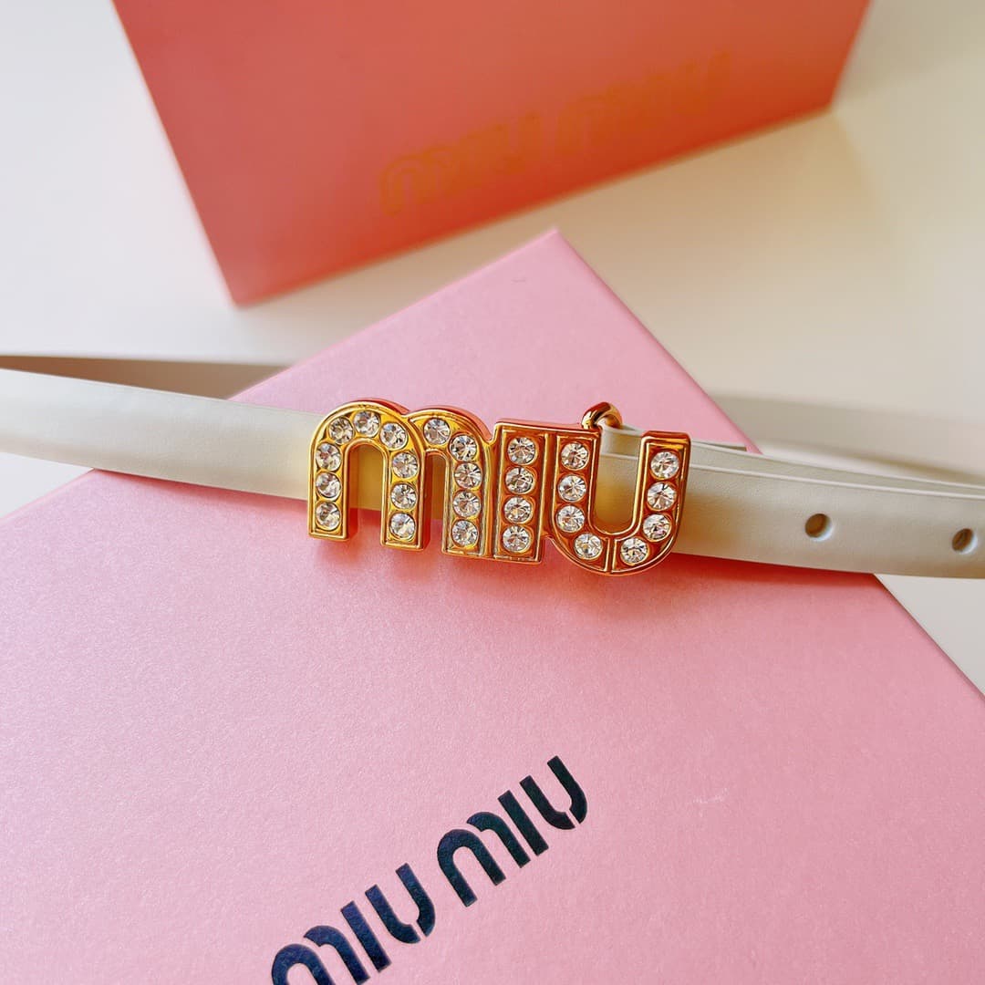 2026 Miu Miu 1.5cm Belt