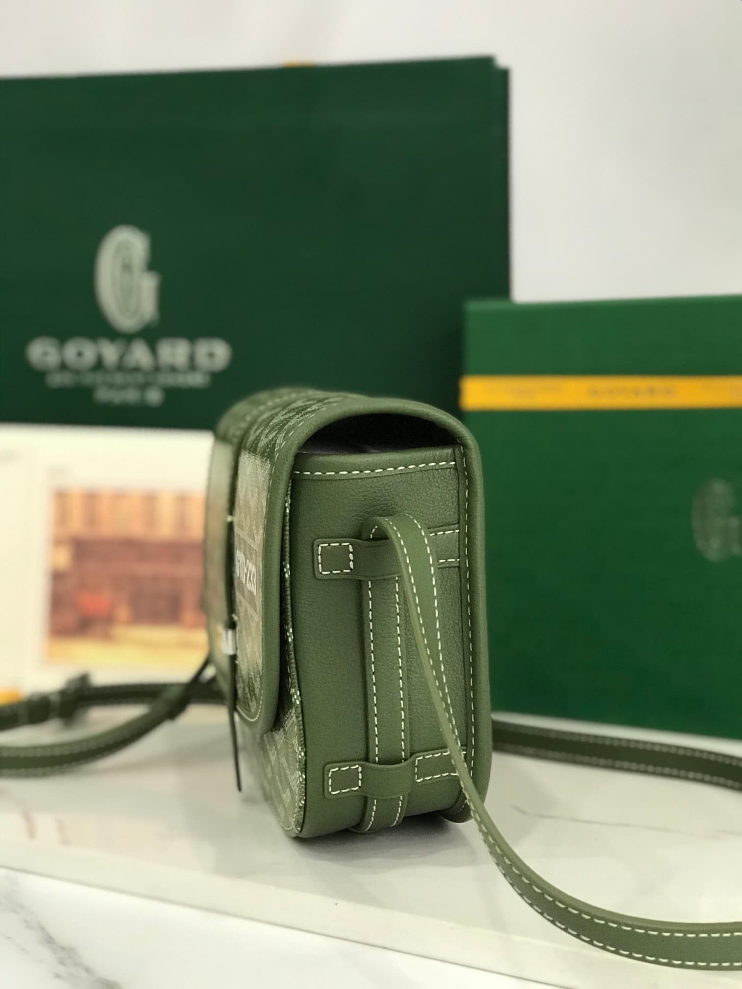 2026 Goyard Belvedere Shoulder Bag Size:21*16*6 cm