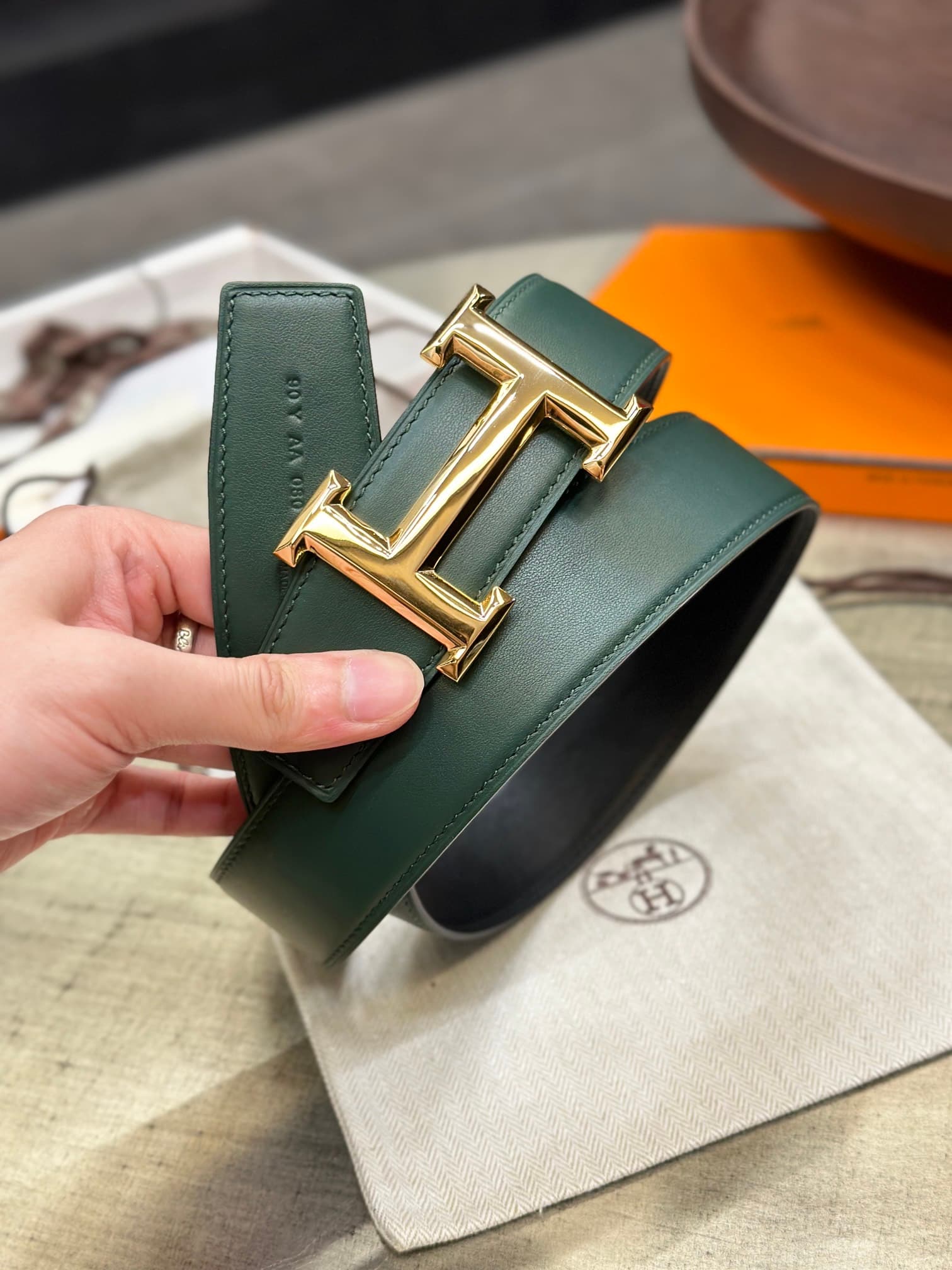2026 Hermes 3.8cm Belt
