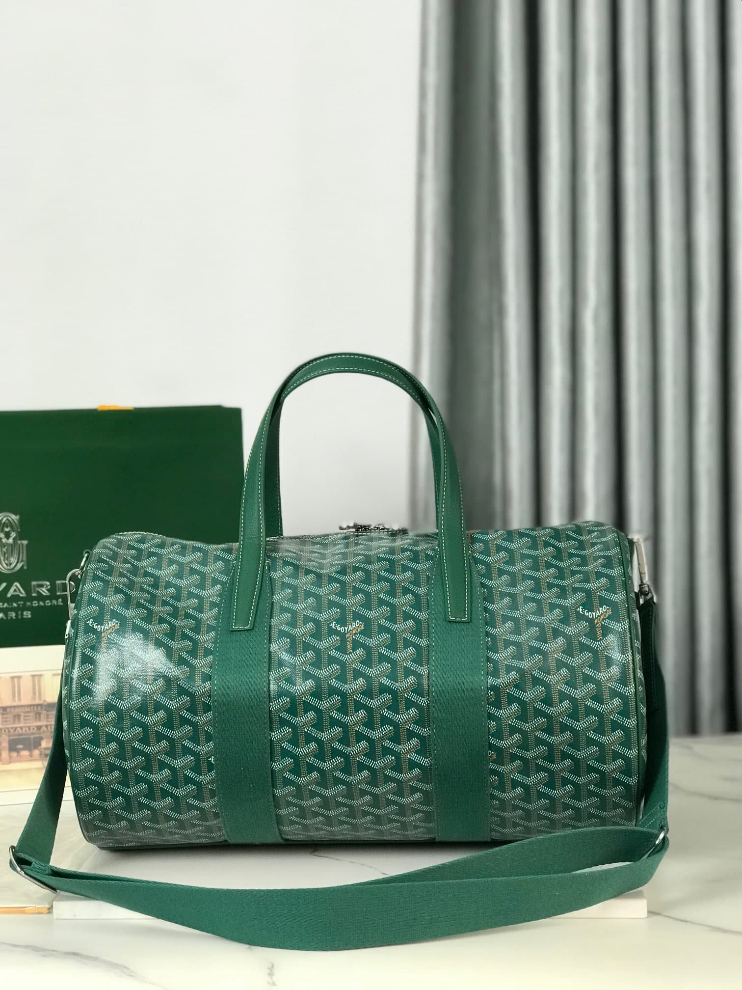 2026 Goyard Barrel Travel Bag Size:40*23*23 cm