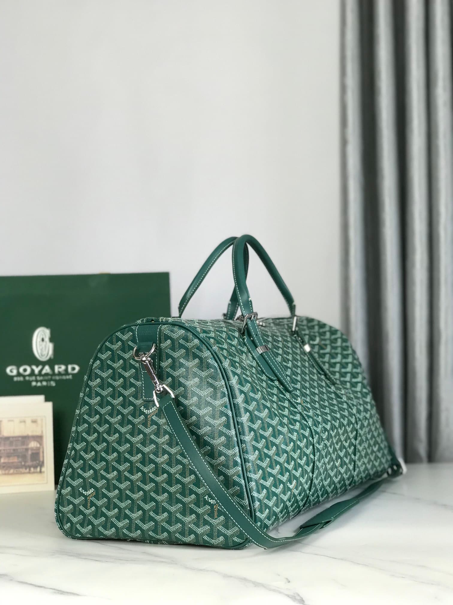 2026 Goyard Boston Travel Bag Size:50*25*30 cm