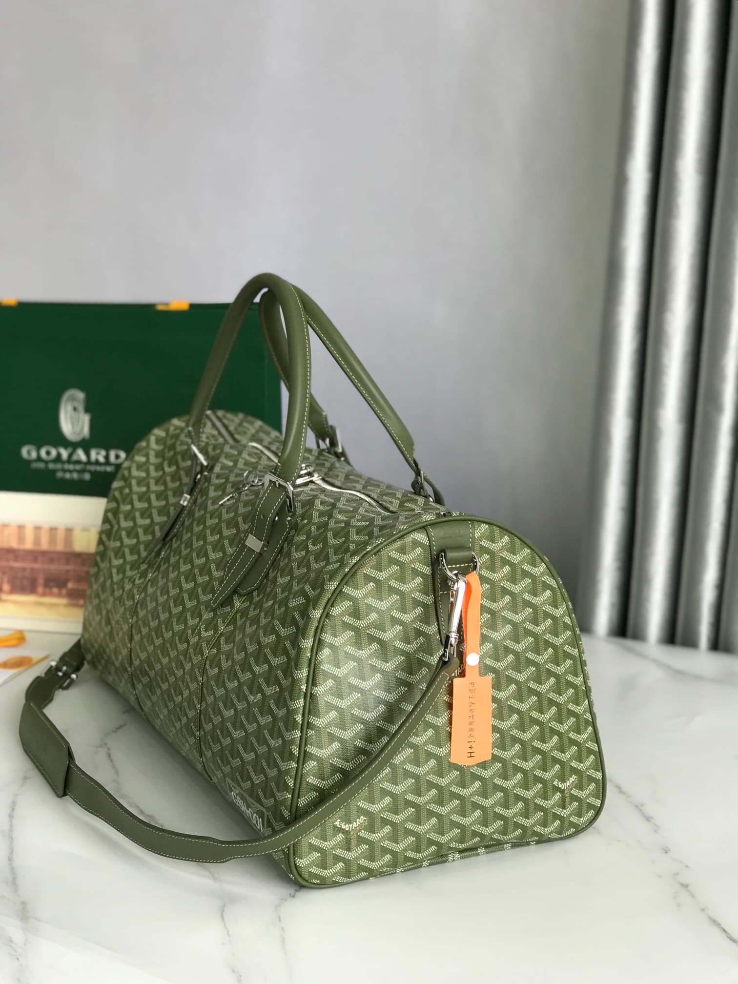 2026 Goyard Boston Travel Bag Size:50*25*30 cm