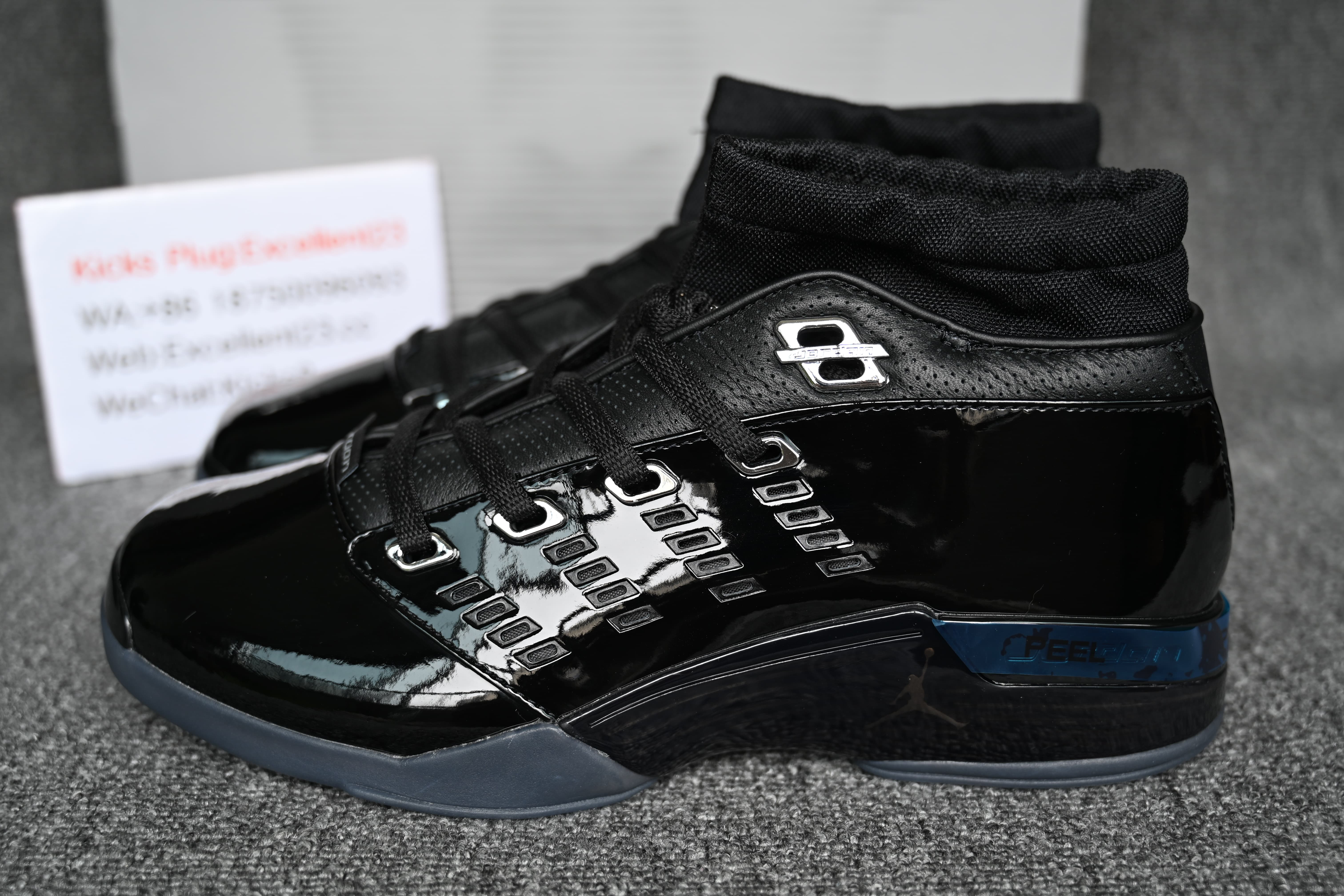 Air Jordan 17 Black Pantent