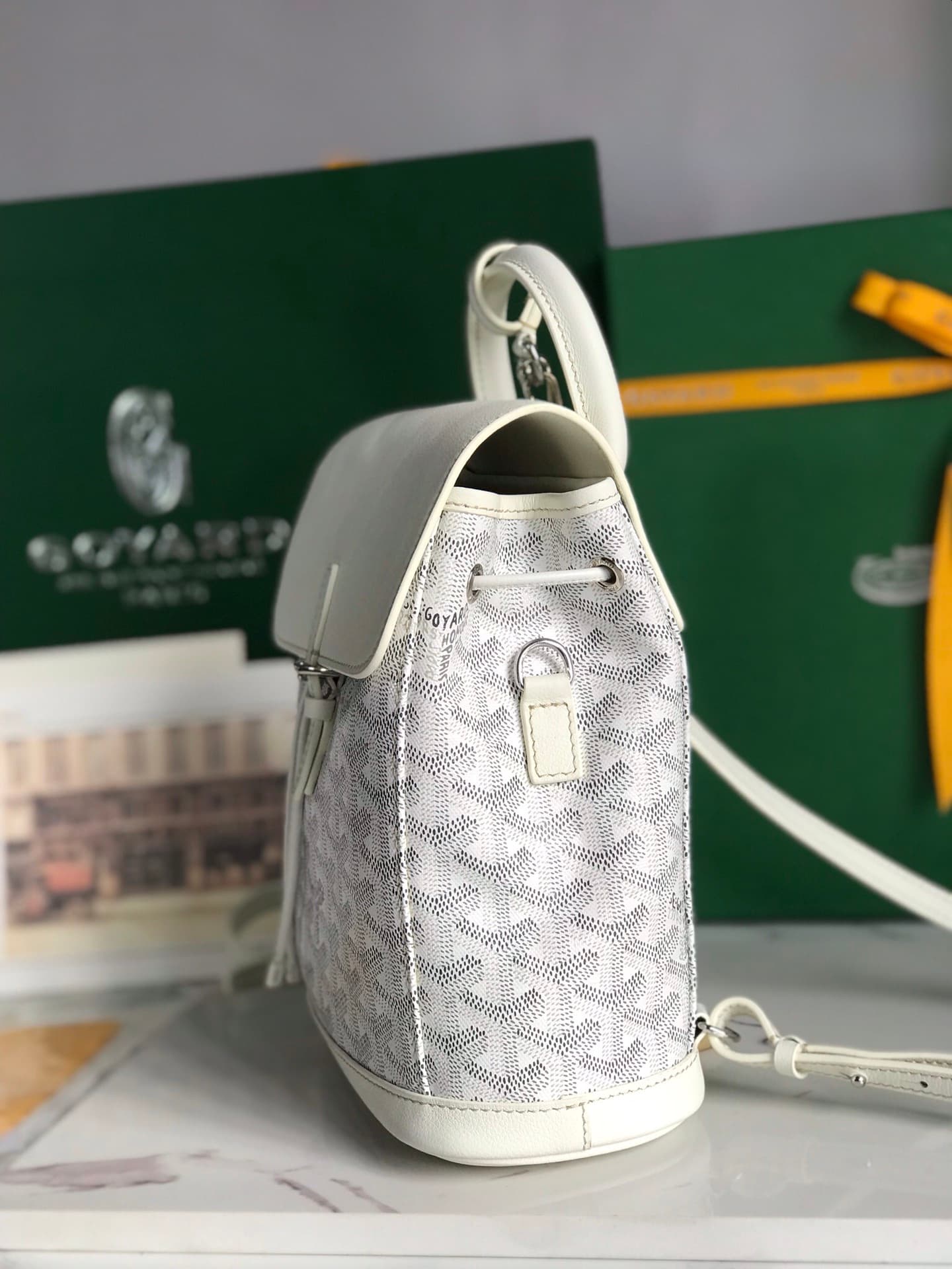 2026 Goyard Alpin Mini Backpack Size:18.5*21.5*8.5 cm