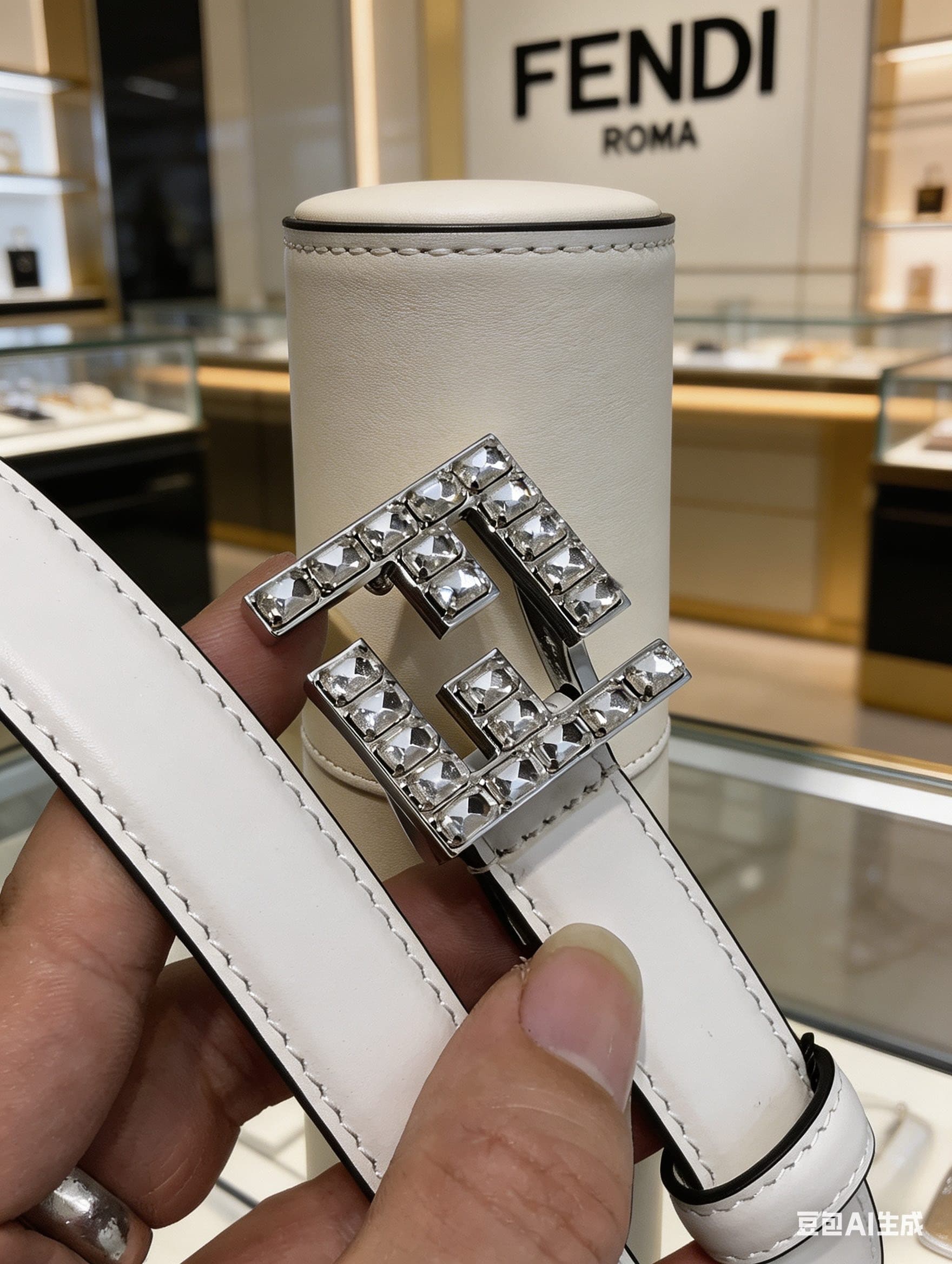 2026 Fendi 2.0cm Belt
