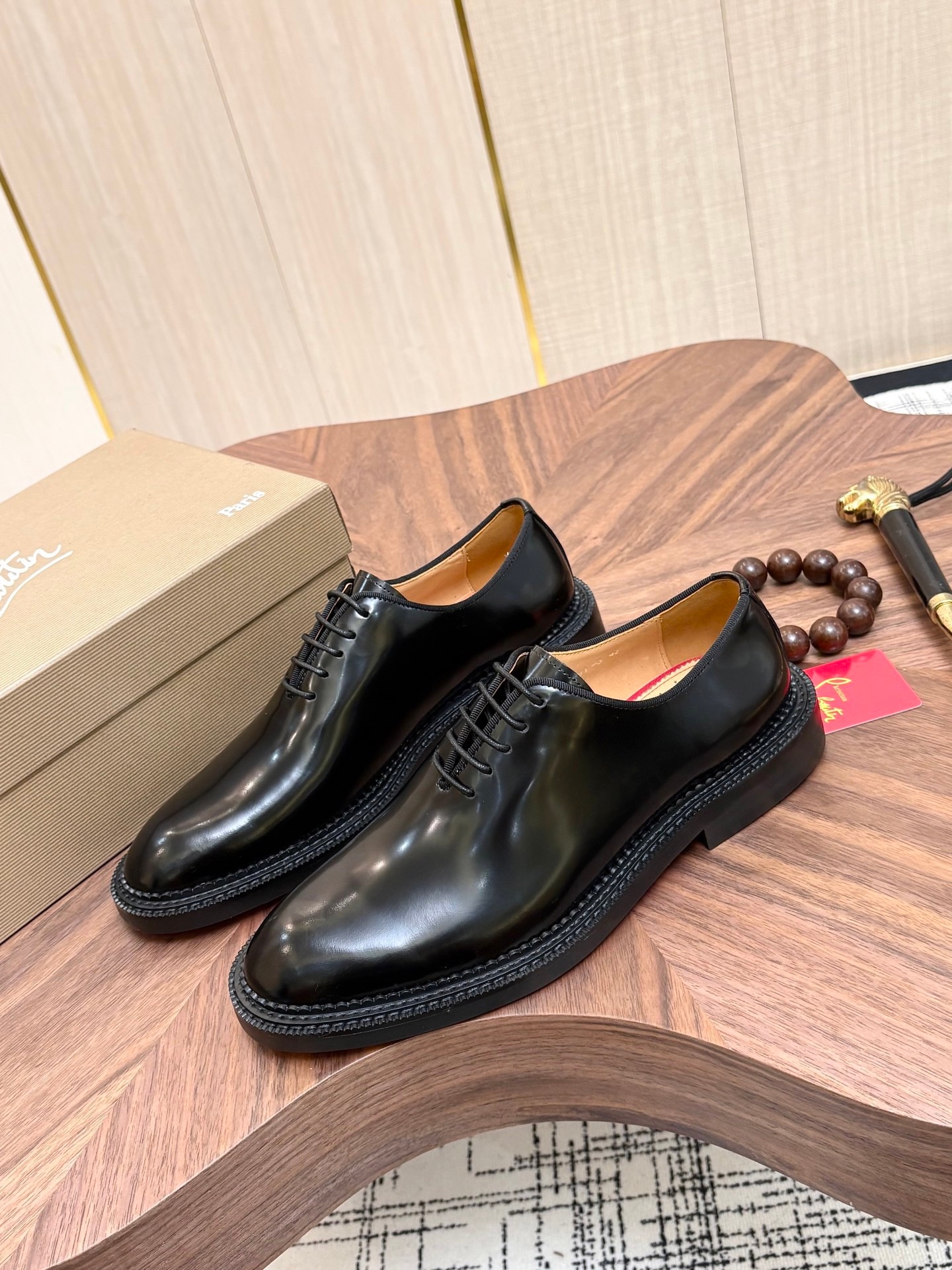 2026 CL Red Bottom Business Shoes