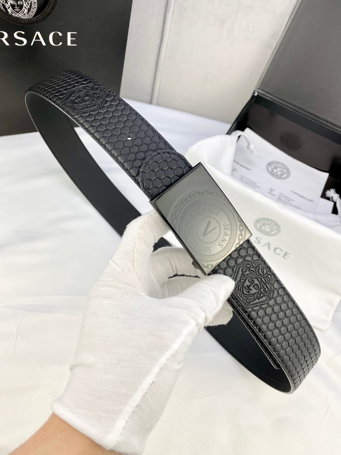 2026 Versace Man 4.0cm Belt