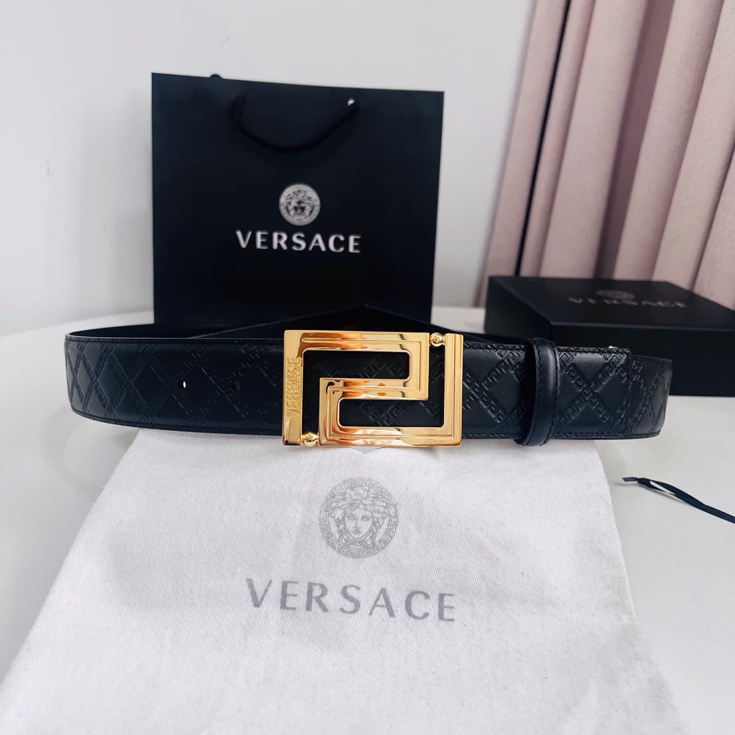 2026 Versace Man 4.0cm Belt
