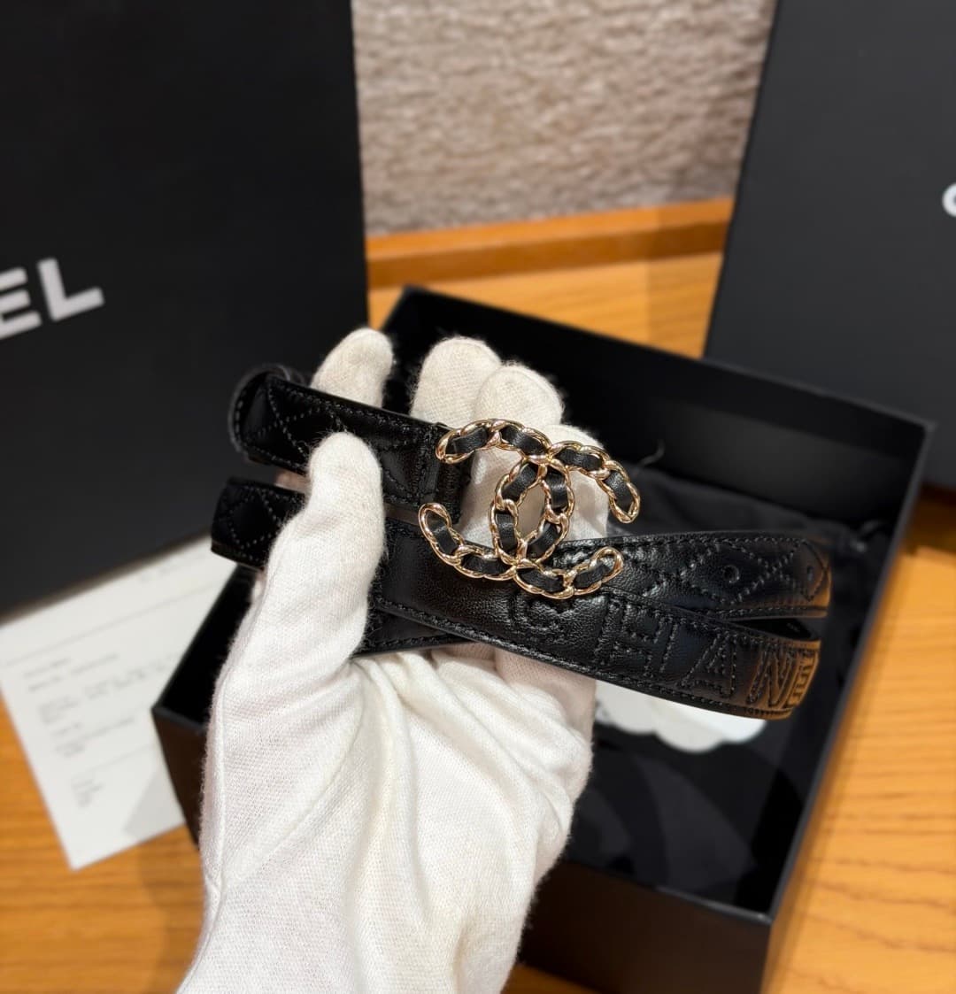 2026 Chanel 2.0cm Belt