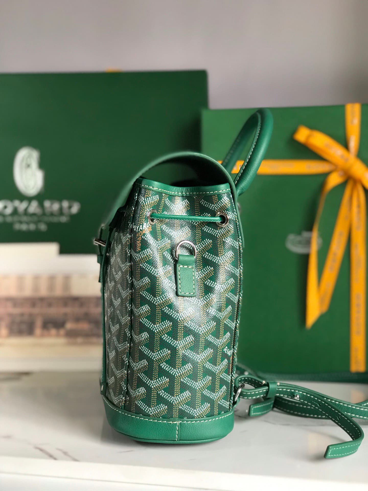 2026 Goyard Alpin Mini Backpack Size:18.5*21.5*8.5 cm
