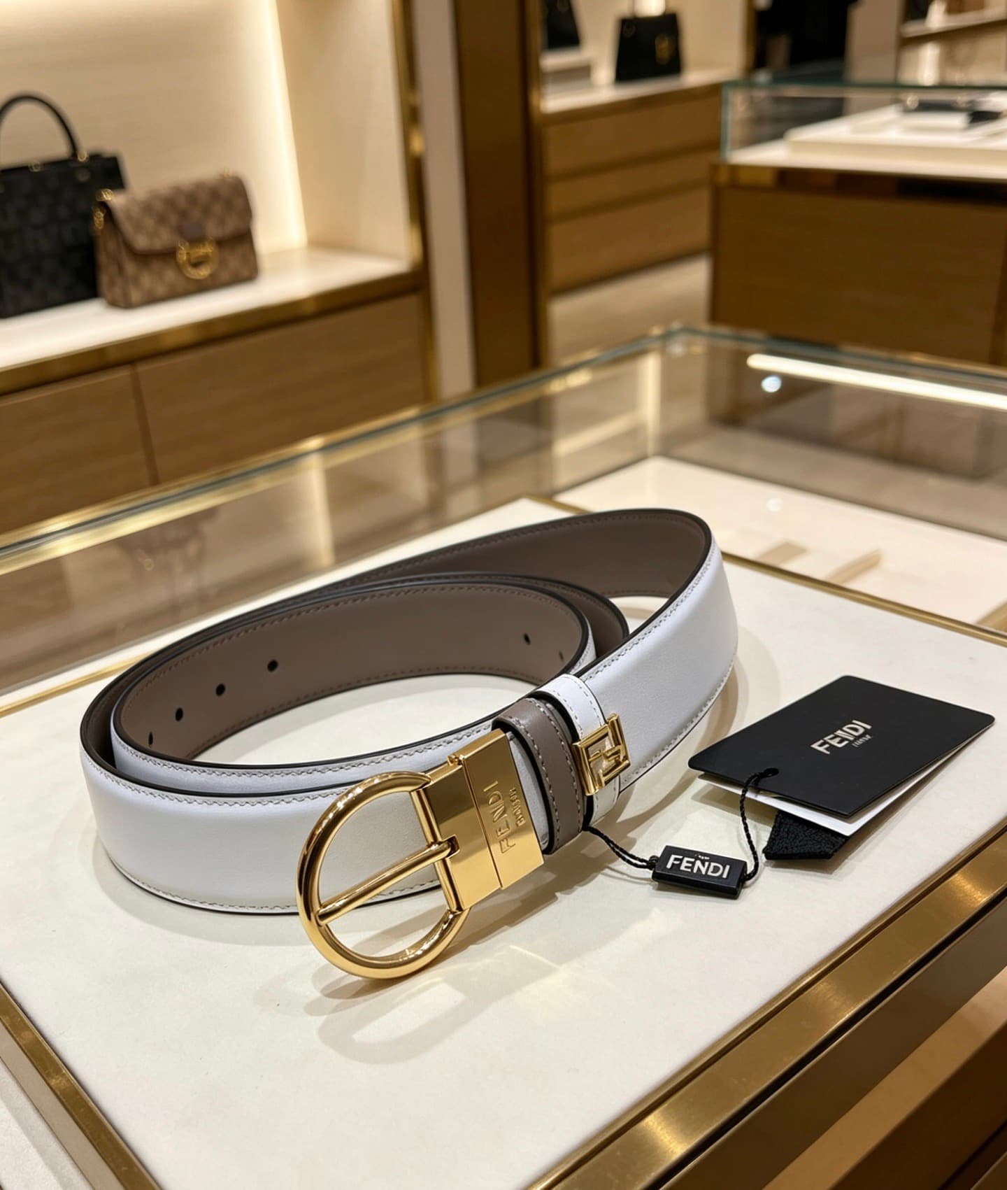 2026 Fendi 3.5cm Belt