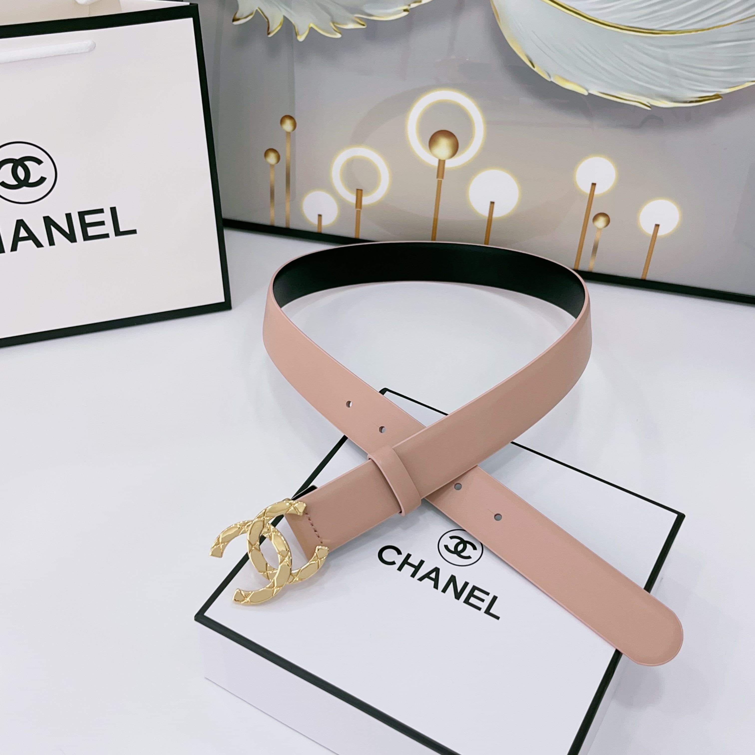 2026 Chanel 3.0cm Belt
