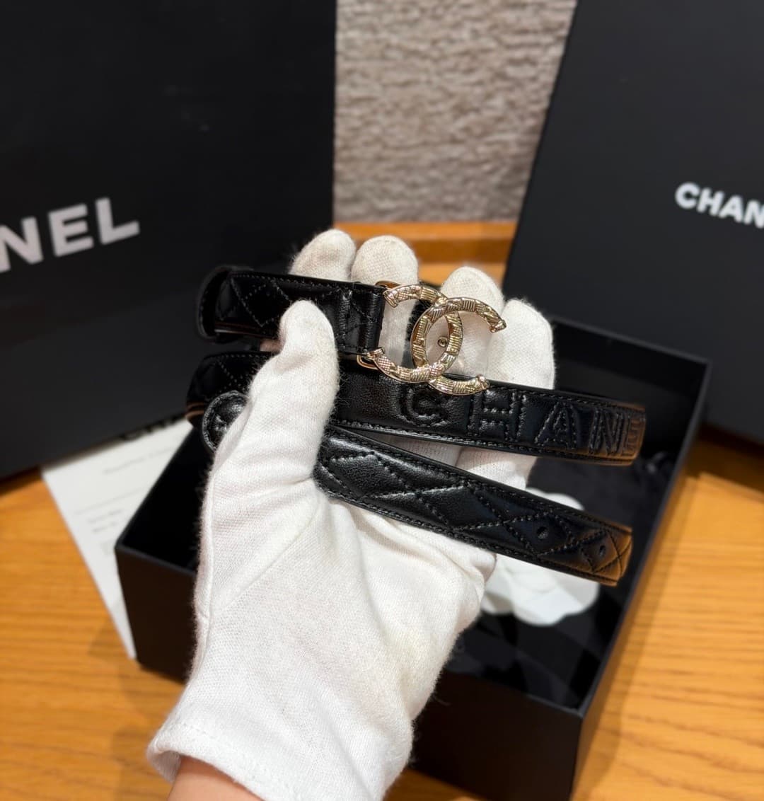 2026 Chanel 2.0cm Belt