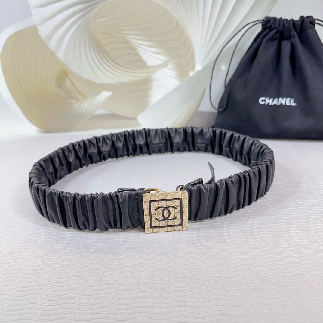 2026 Chanel 3.0cm Belt