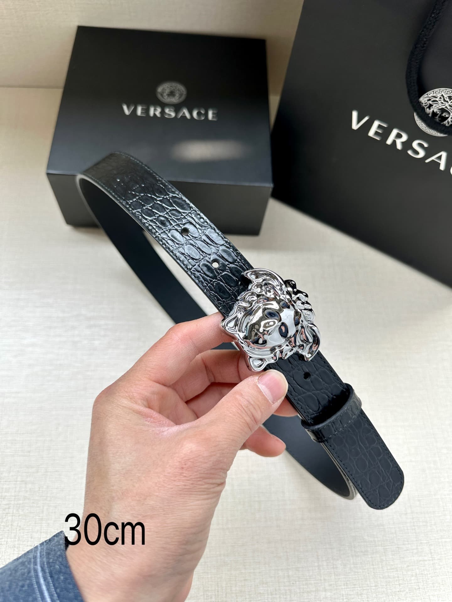 2026 Versace Man 4.0cm Belt