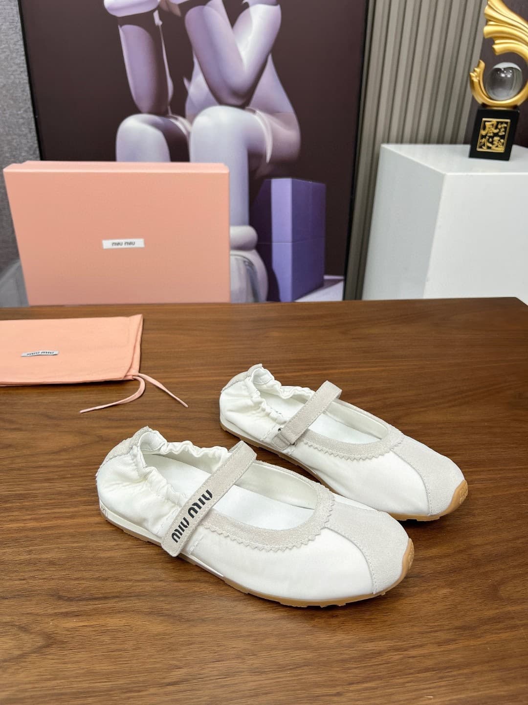 2026 Miu Miu Women Ballet Shoes
