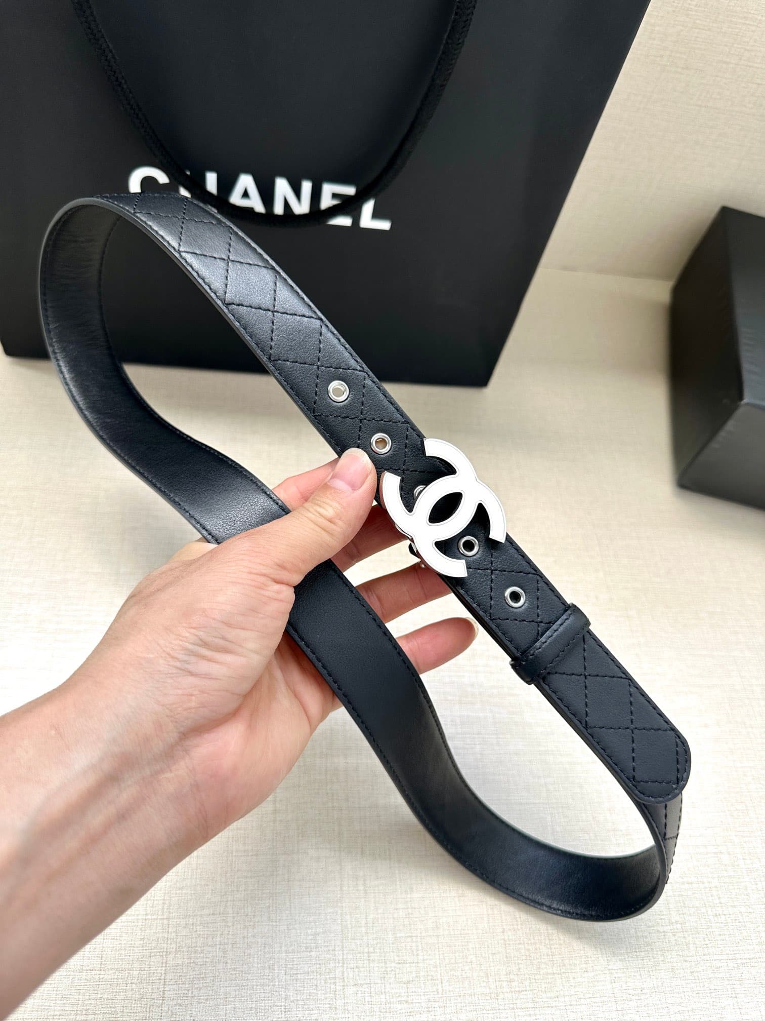 2026 Chanel 3.0cm Belt