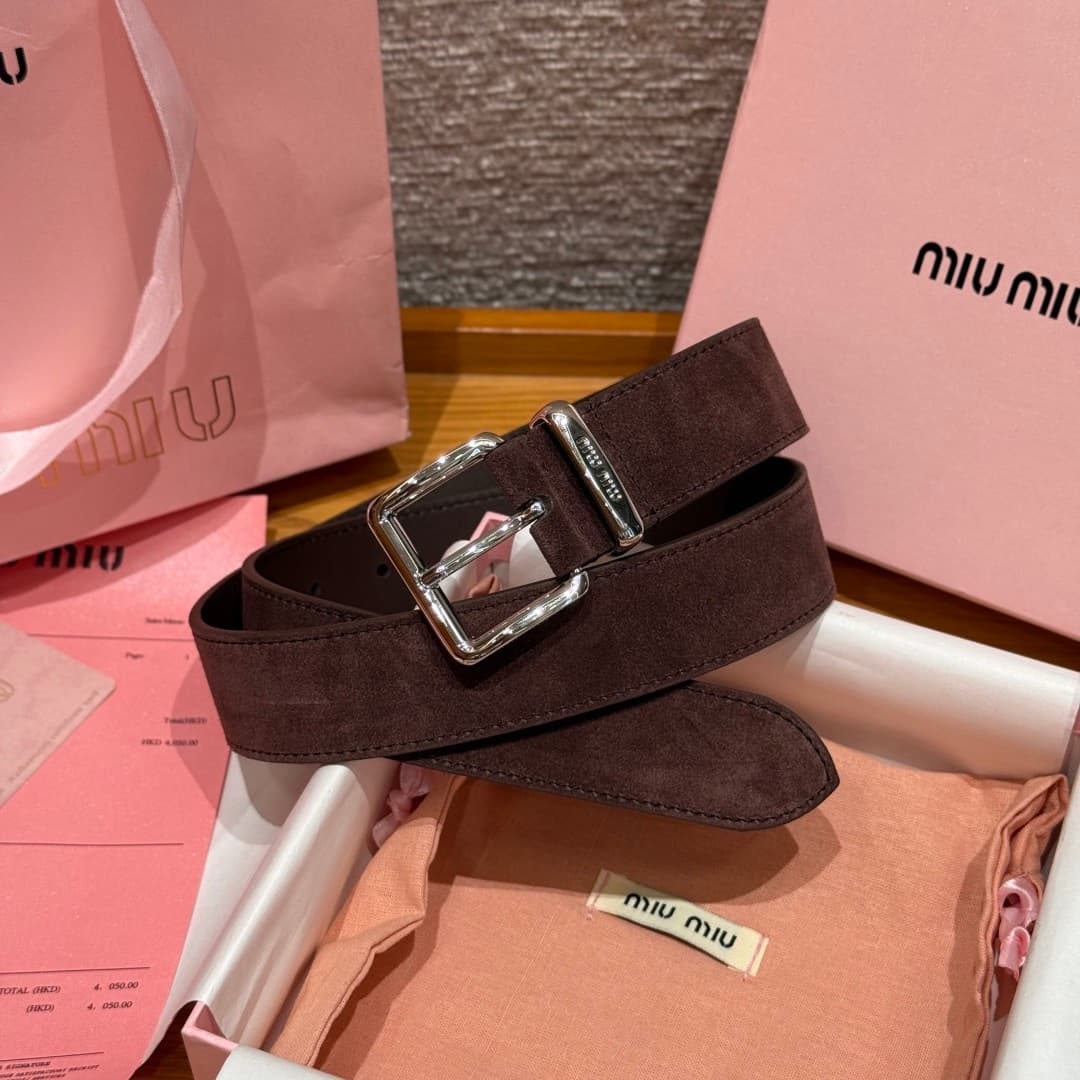 2026 Miu Miu 3.5cm Belt