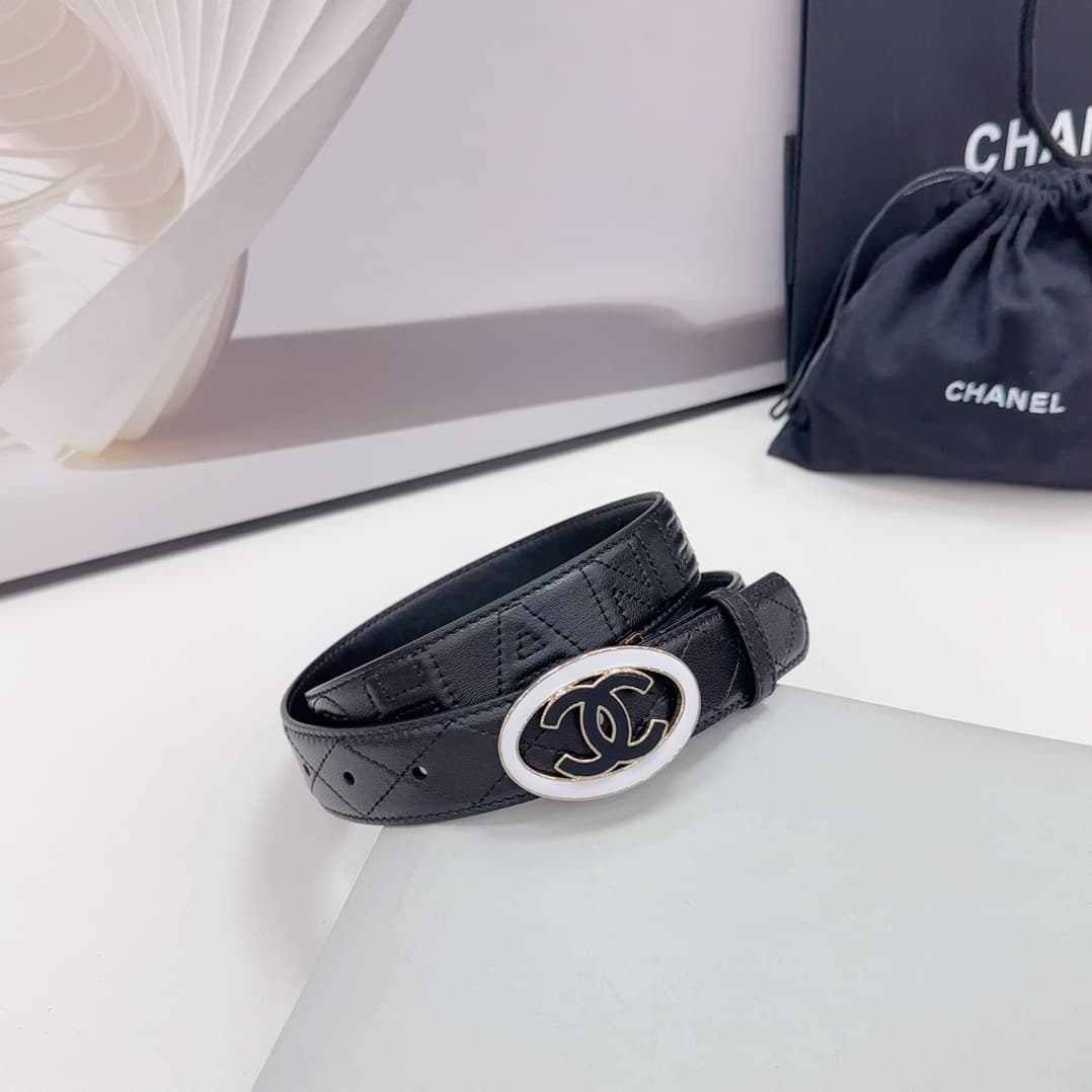 2026 Chanel 3.0cm Belt