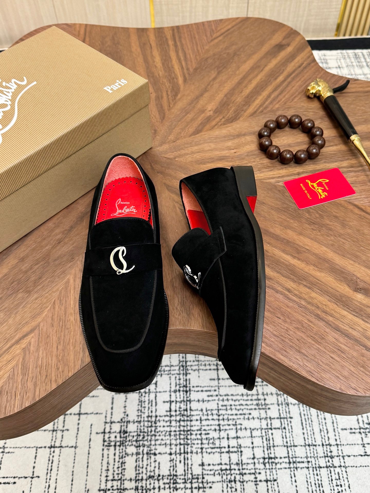 2026 CL Red Bottom Business Shoes