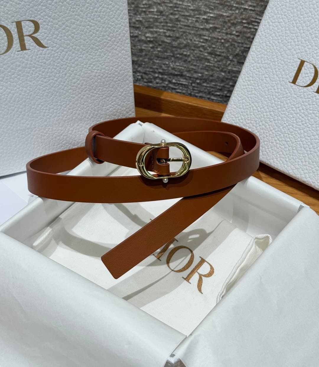 2026 Dior 2.0cm Belt