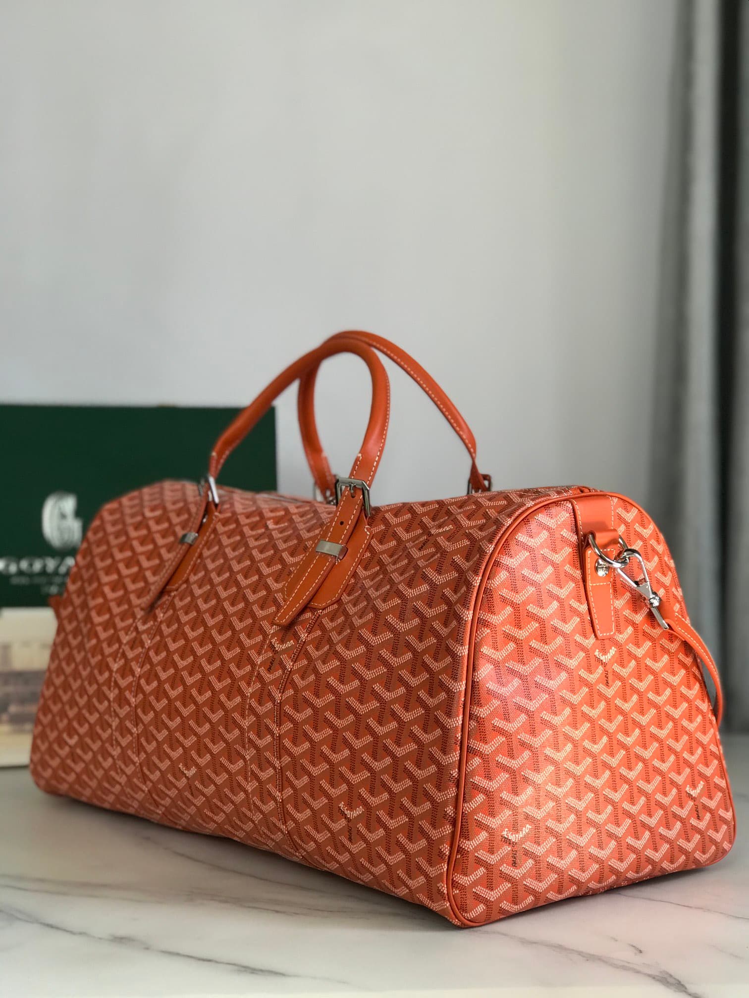 2026 Goyard Boston Travel Bag Size:50*25*30 cm