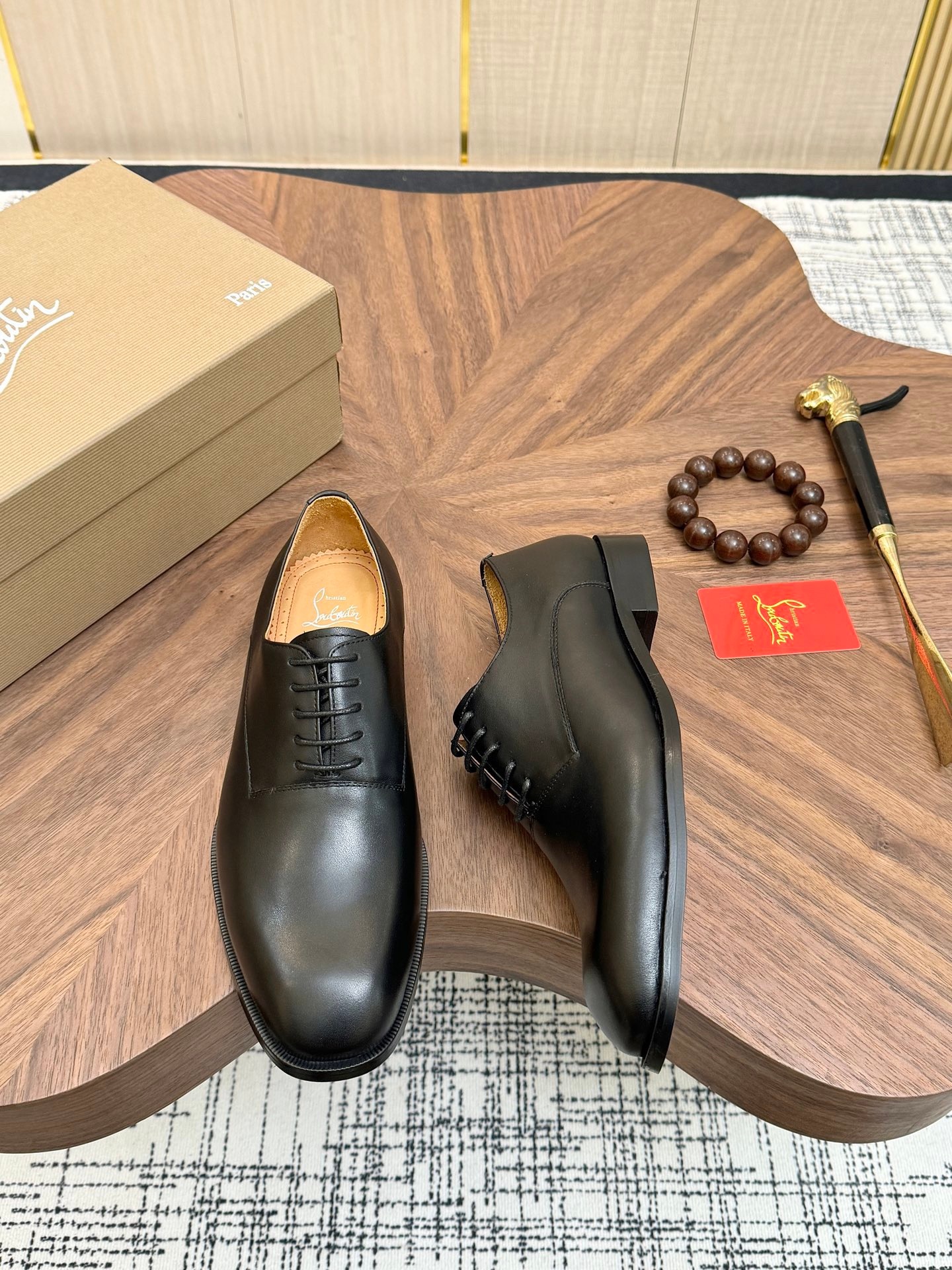 2026 CL Red Bottom Business Shoes