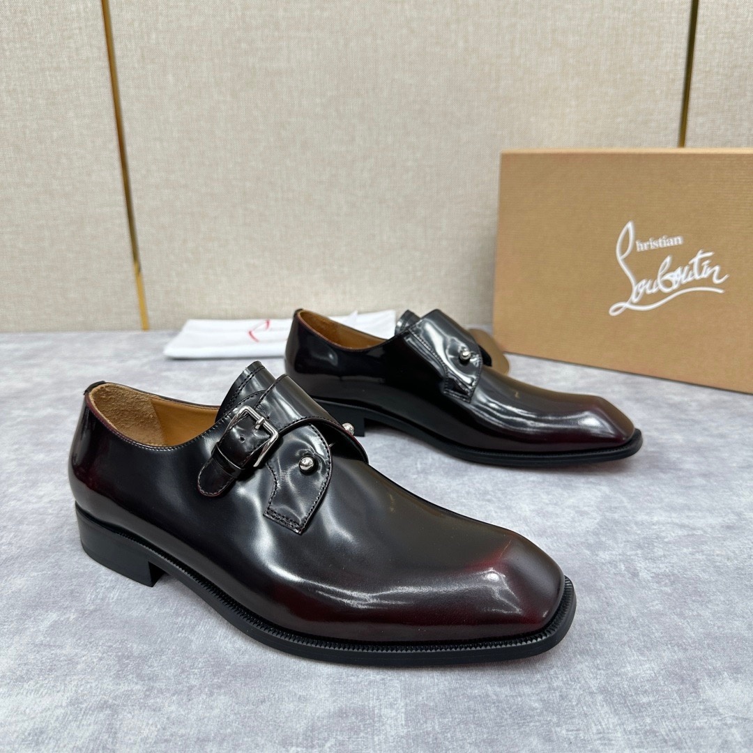 2026 CL Red Bottom Business Shoes
