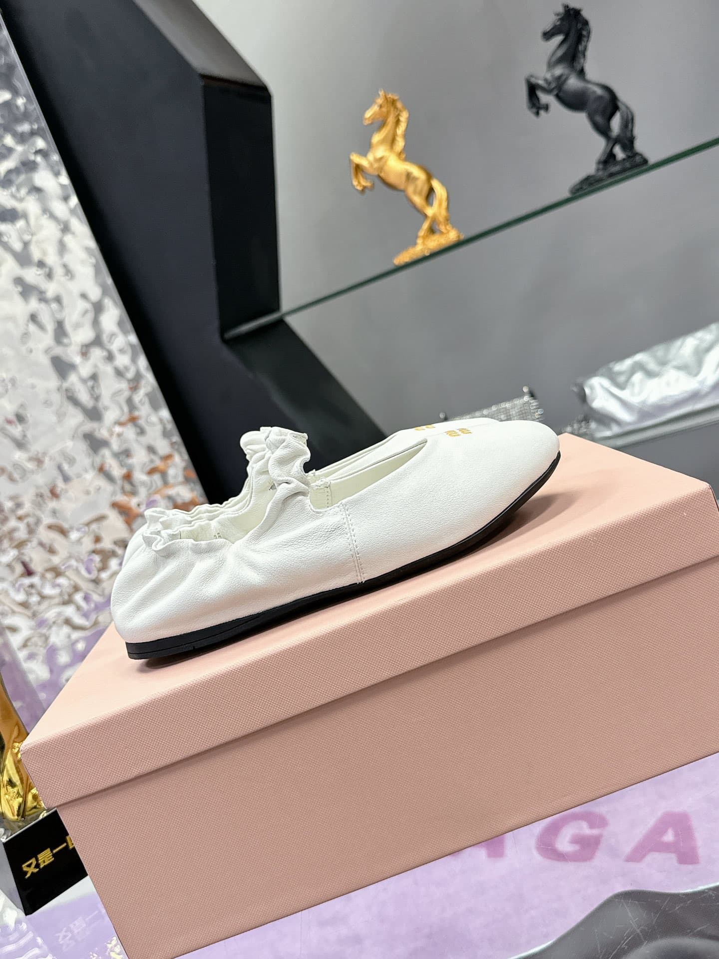 2026 Miu Miu Women Ballet Shoes