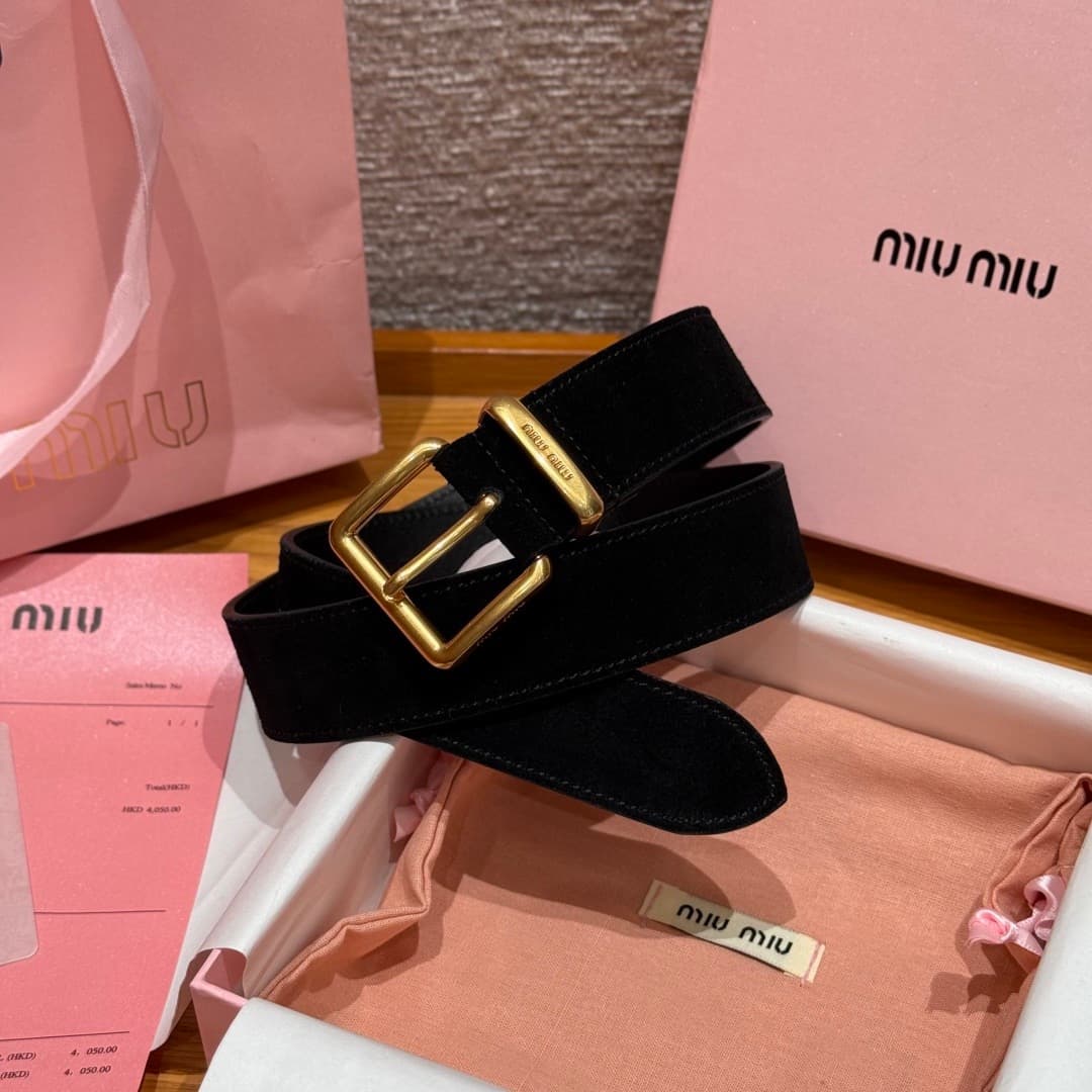 2026 Miu Miu 3.5cm Belt