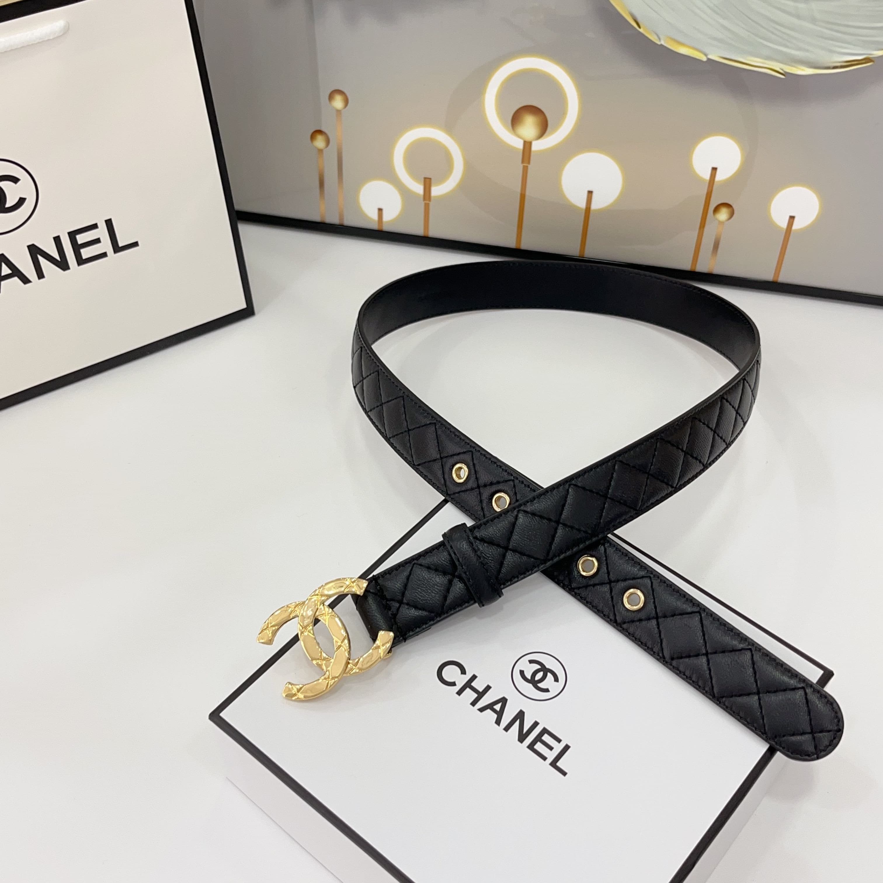 2026 Chanel 3.0cm Belt
