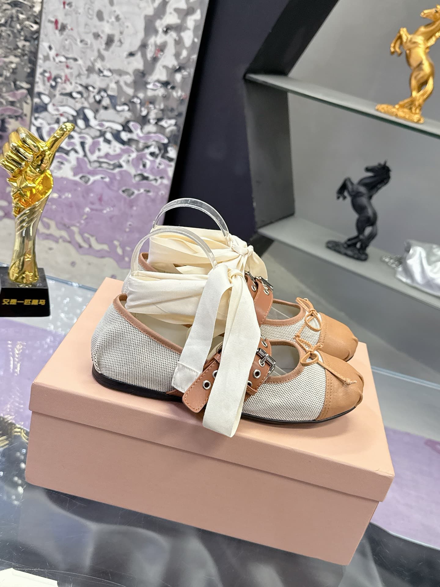 2026 Miu Miu Women Ballet Shoes