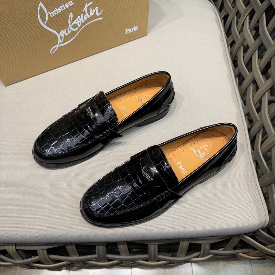 2026 CL Red Bottom Business Shoes