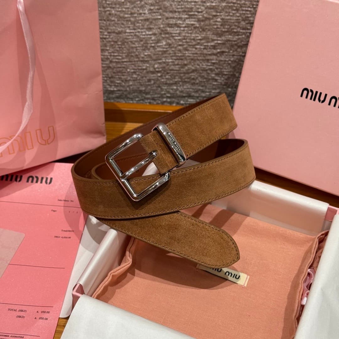 2026 Miu Miu 3.5cm Belt
