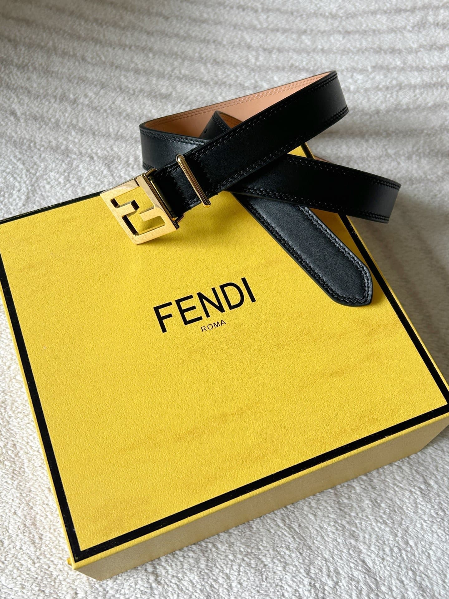2026 Fendi 2.5cm Belt