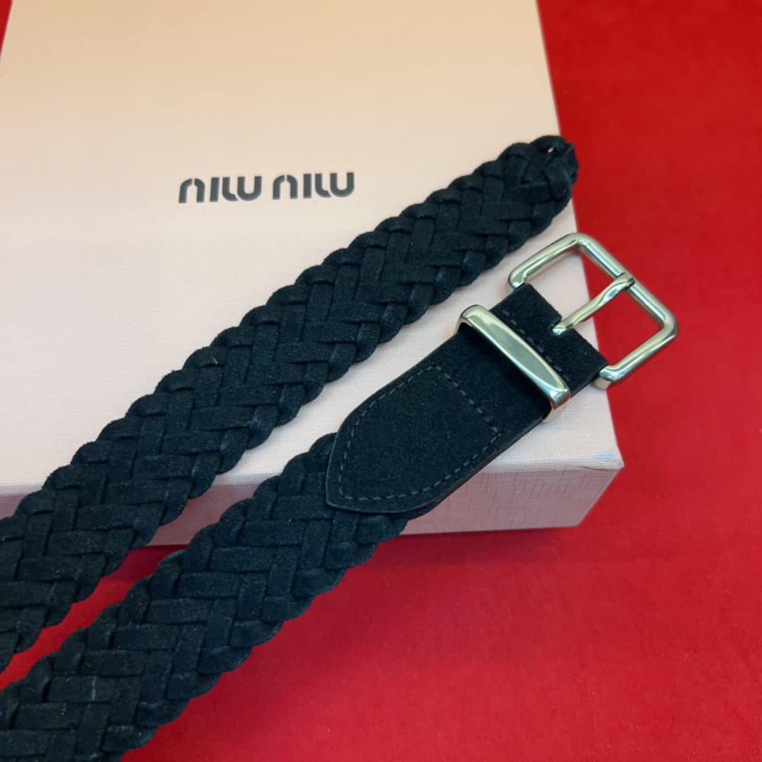 2026 Miu Miu 3.0cm Belt