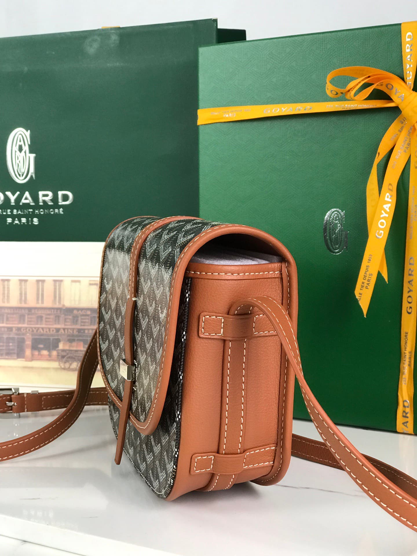 2026 Goyard Belvedere Shoulder Bag Size:21*16*6 cm