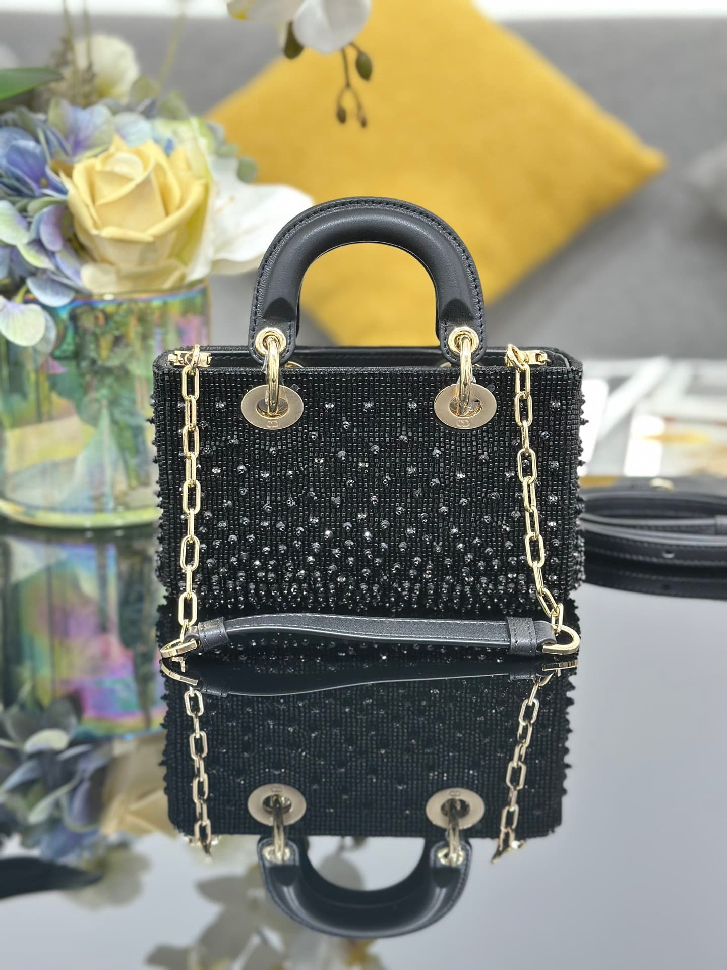 2026 Lady D-Joy Mini Handbag Size:16*9*5 cm