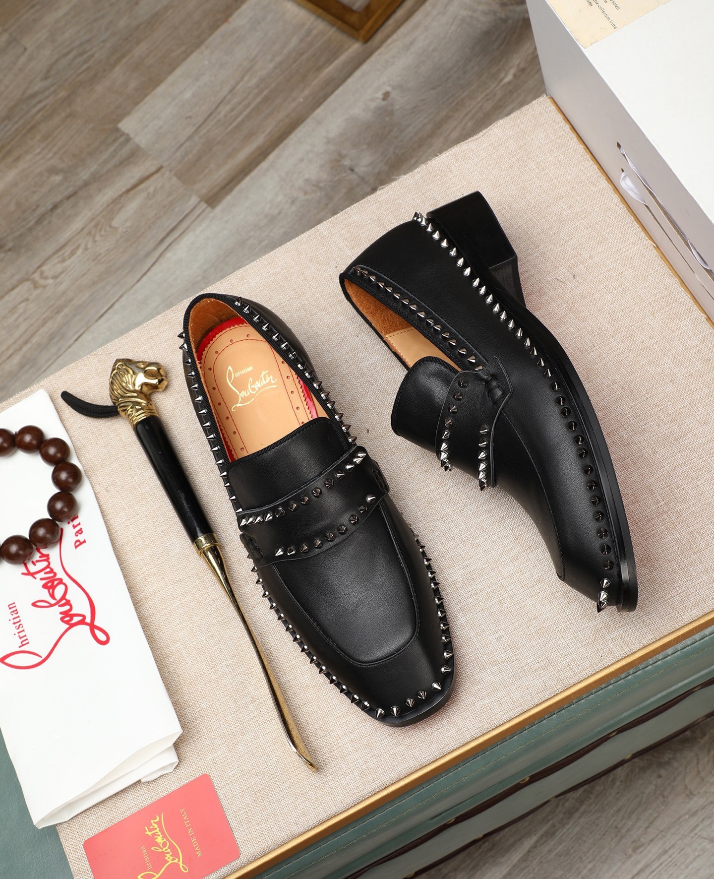 2026 CL Red Bottom Business Shoes