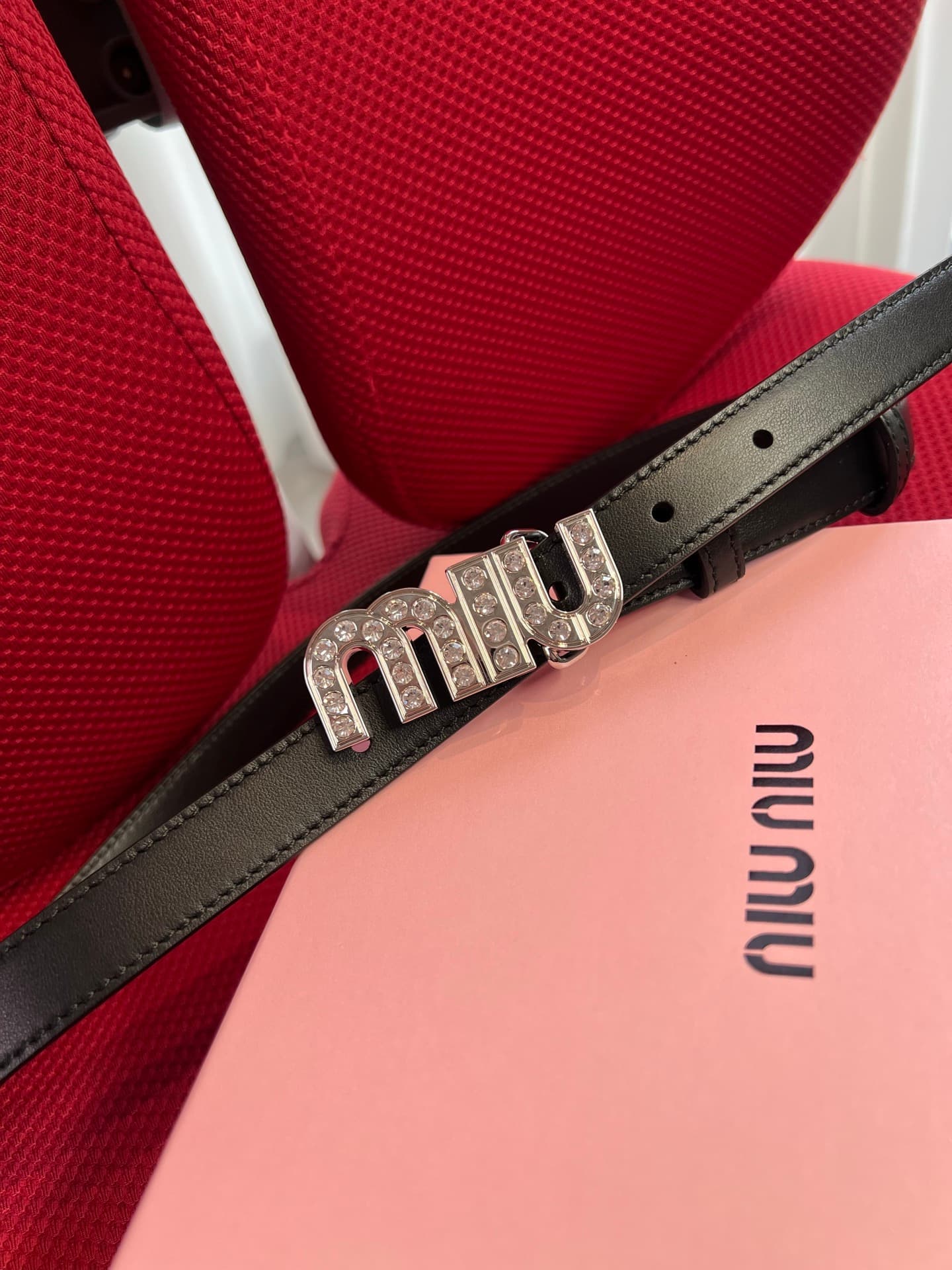 2026 Miu Miu 2.0cm Belt