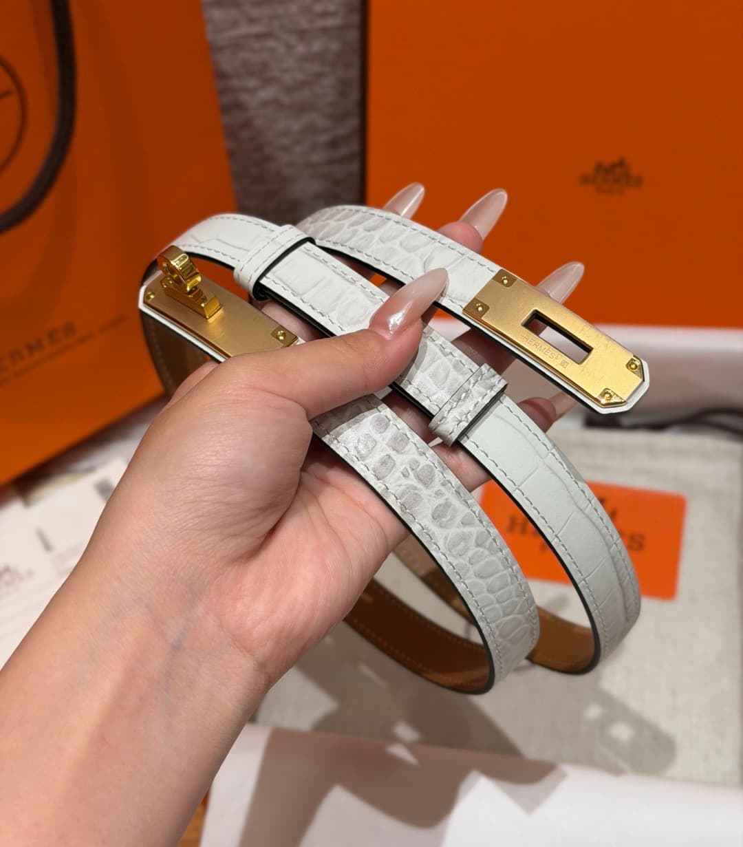 2026 Hermes 1.8cm Belt