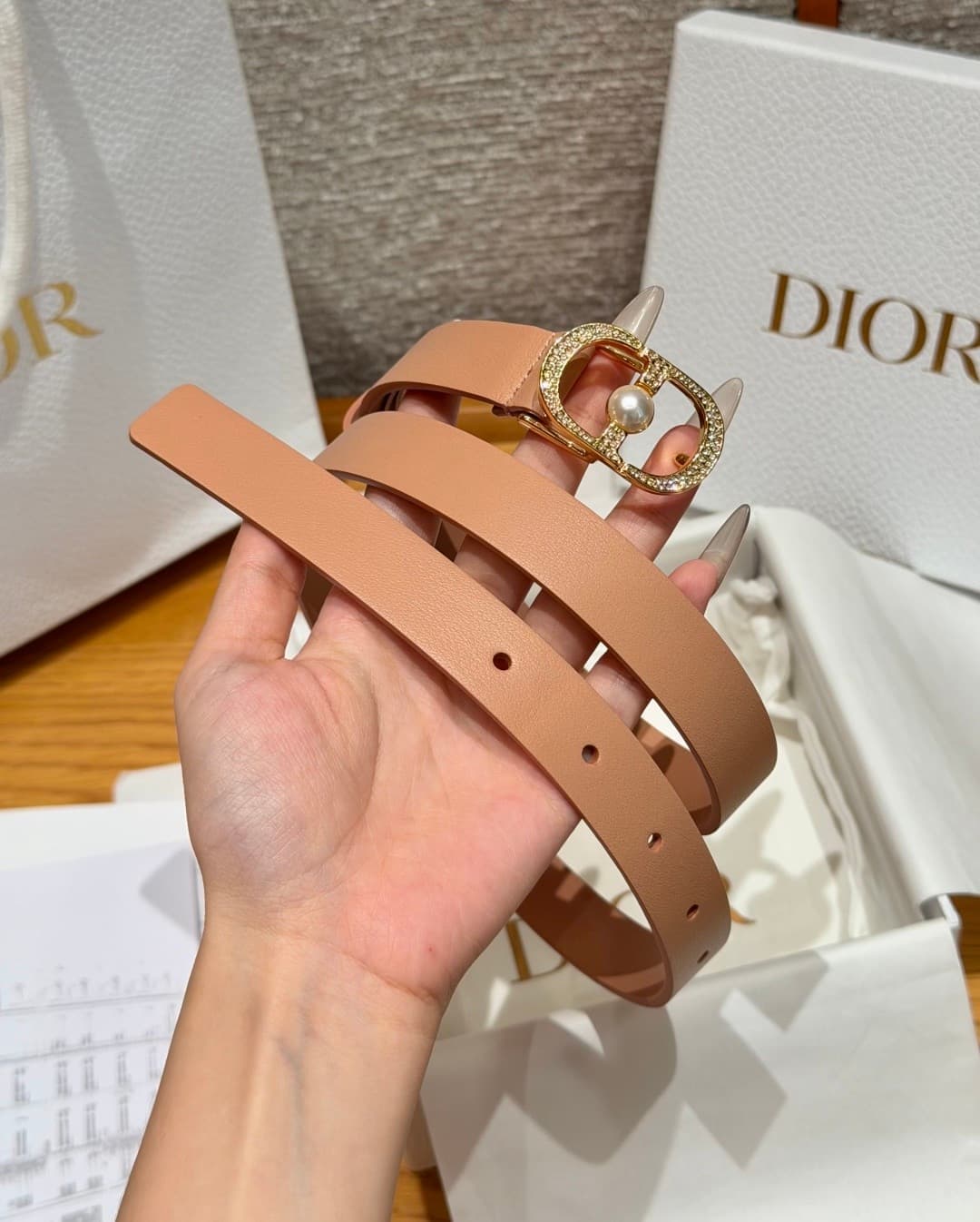 2026 Dior 2.0cm Belt