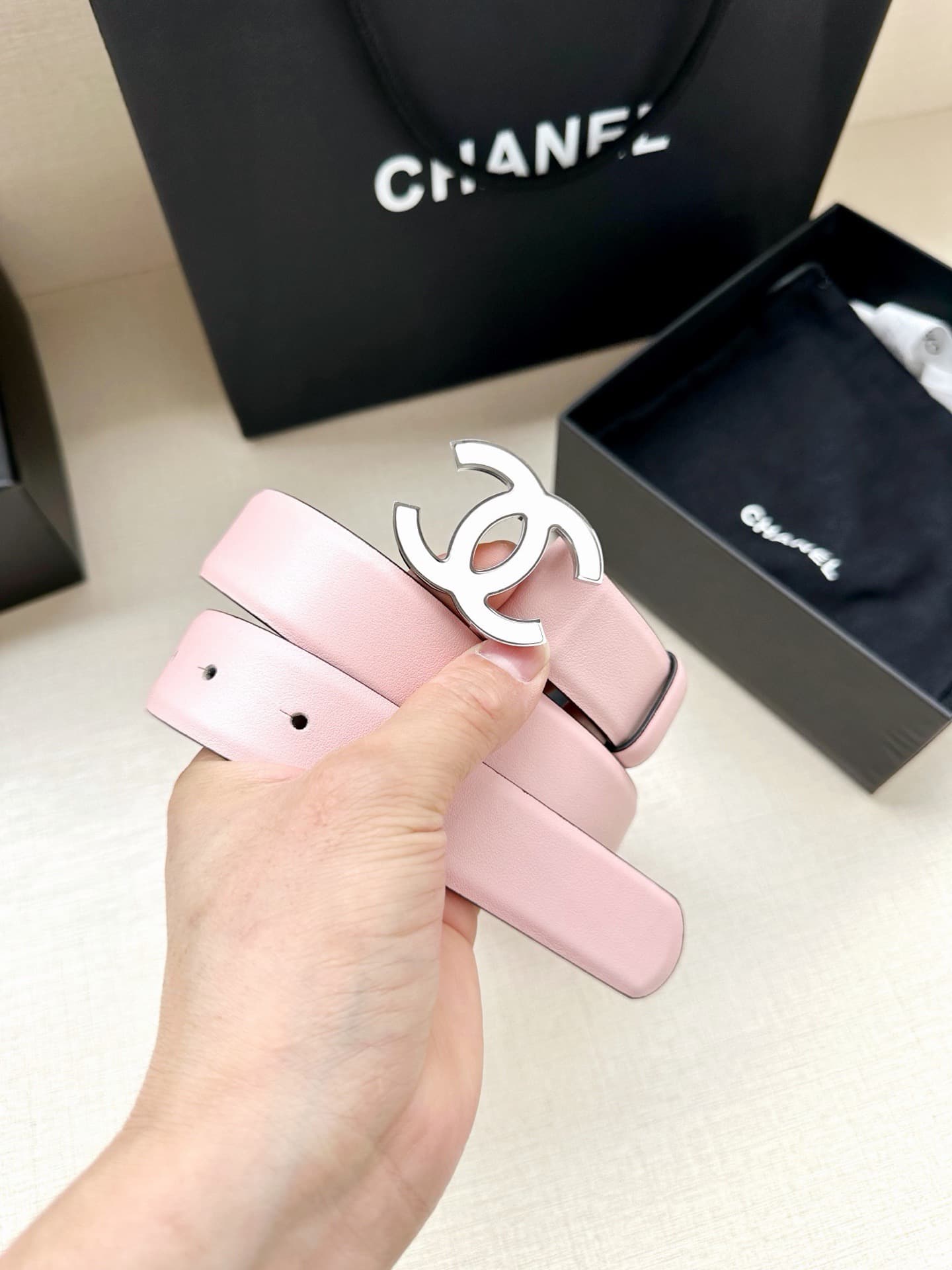 2026 Chanel 3.0cm Belt
