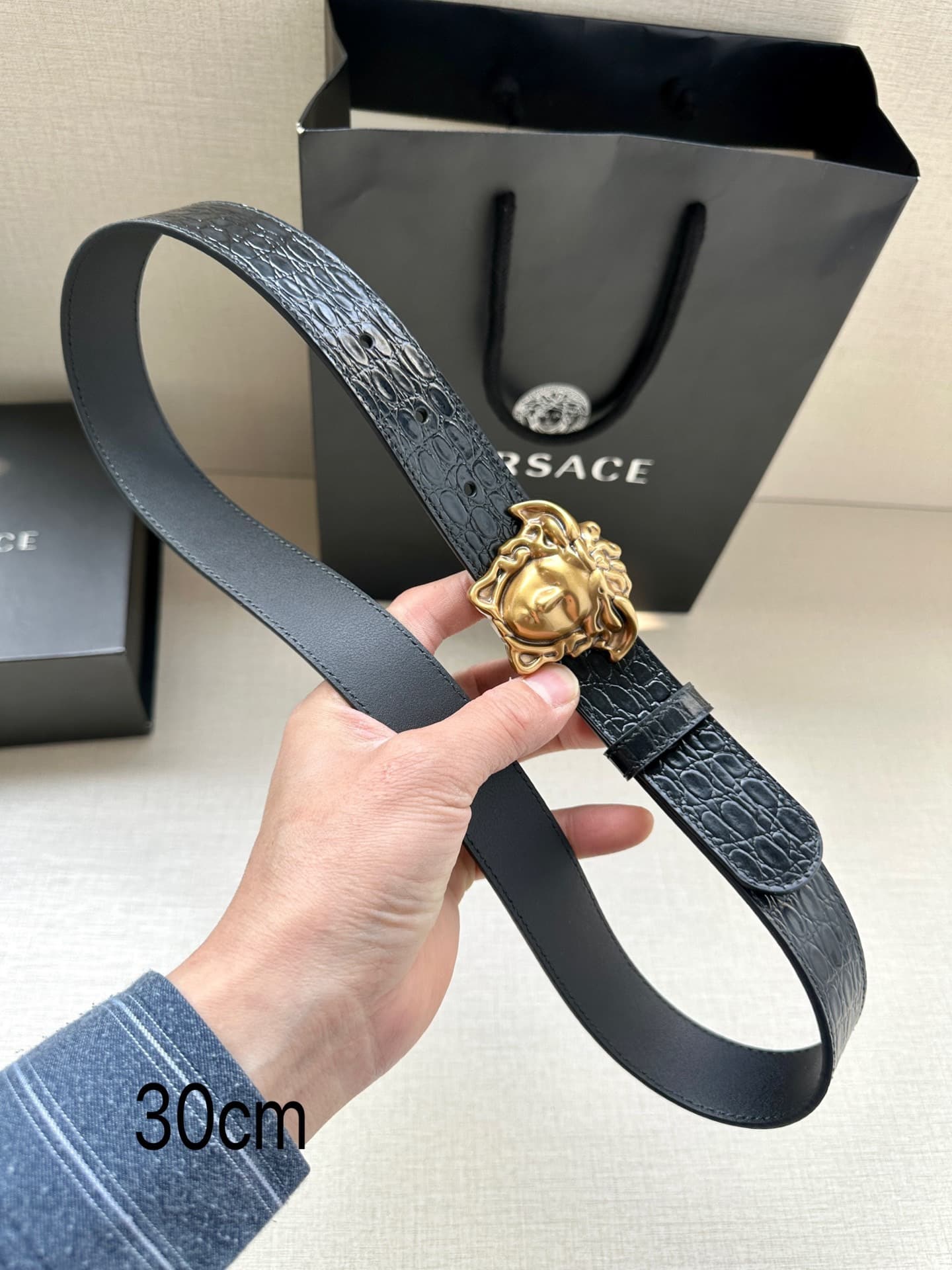 2026 Versace Man 4.0cm Belt
