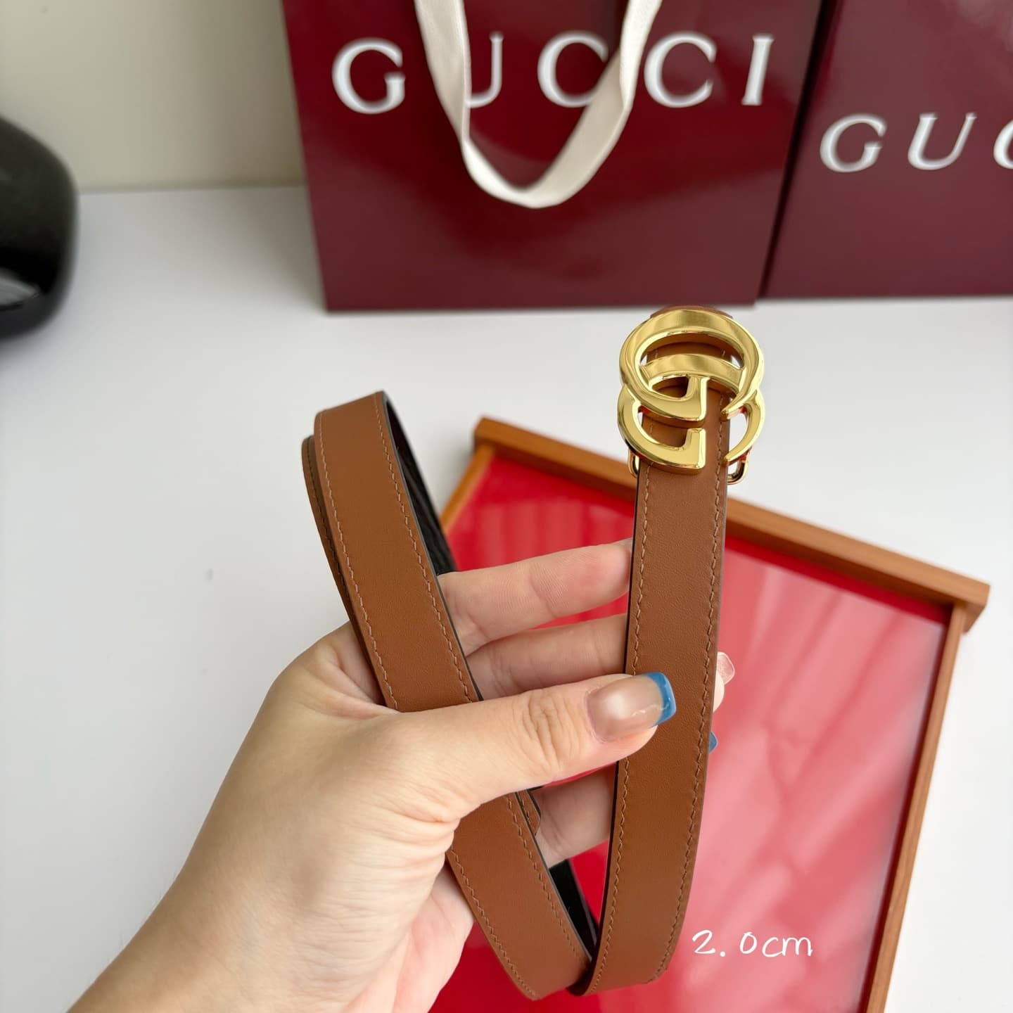 2026 Gucci 2.0cm Belt